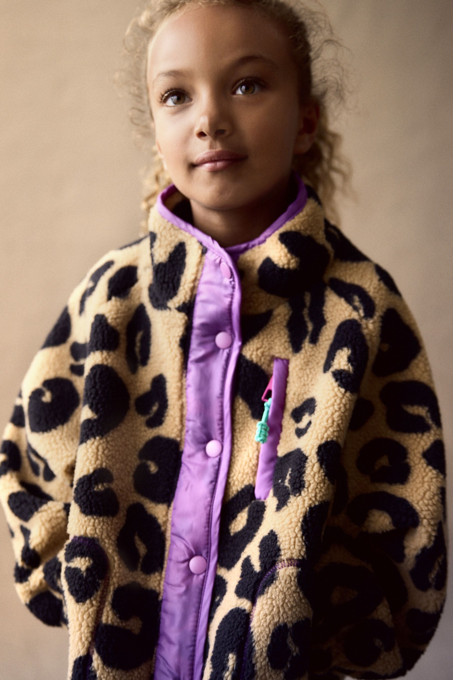 Animal Borg Fleece Jacket (3-16yrs)