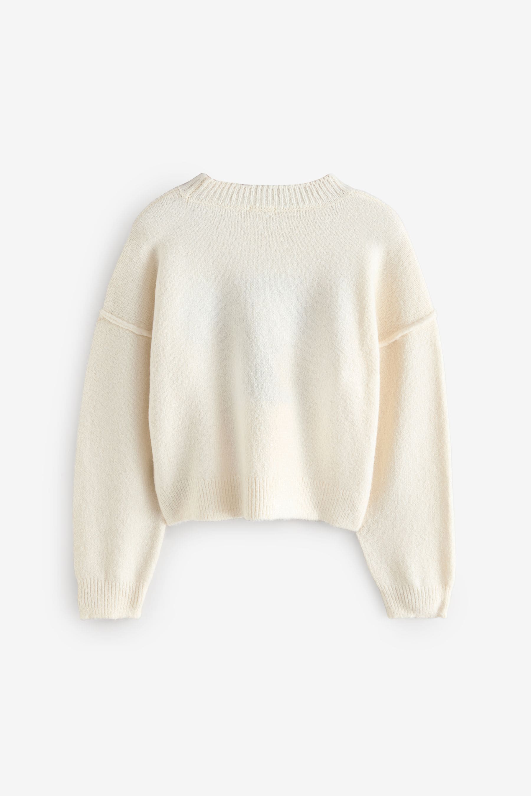 Ecru Bow Jumper (3-16yrs)