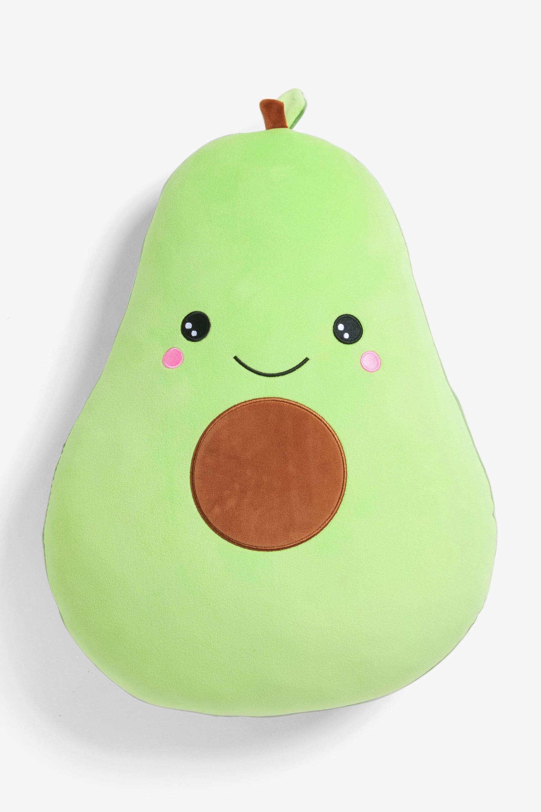 Green Avocado Extra Large Super Soft Squidge Toy Cushion