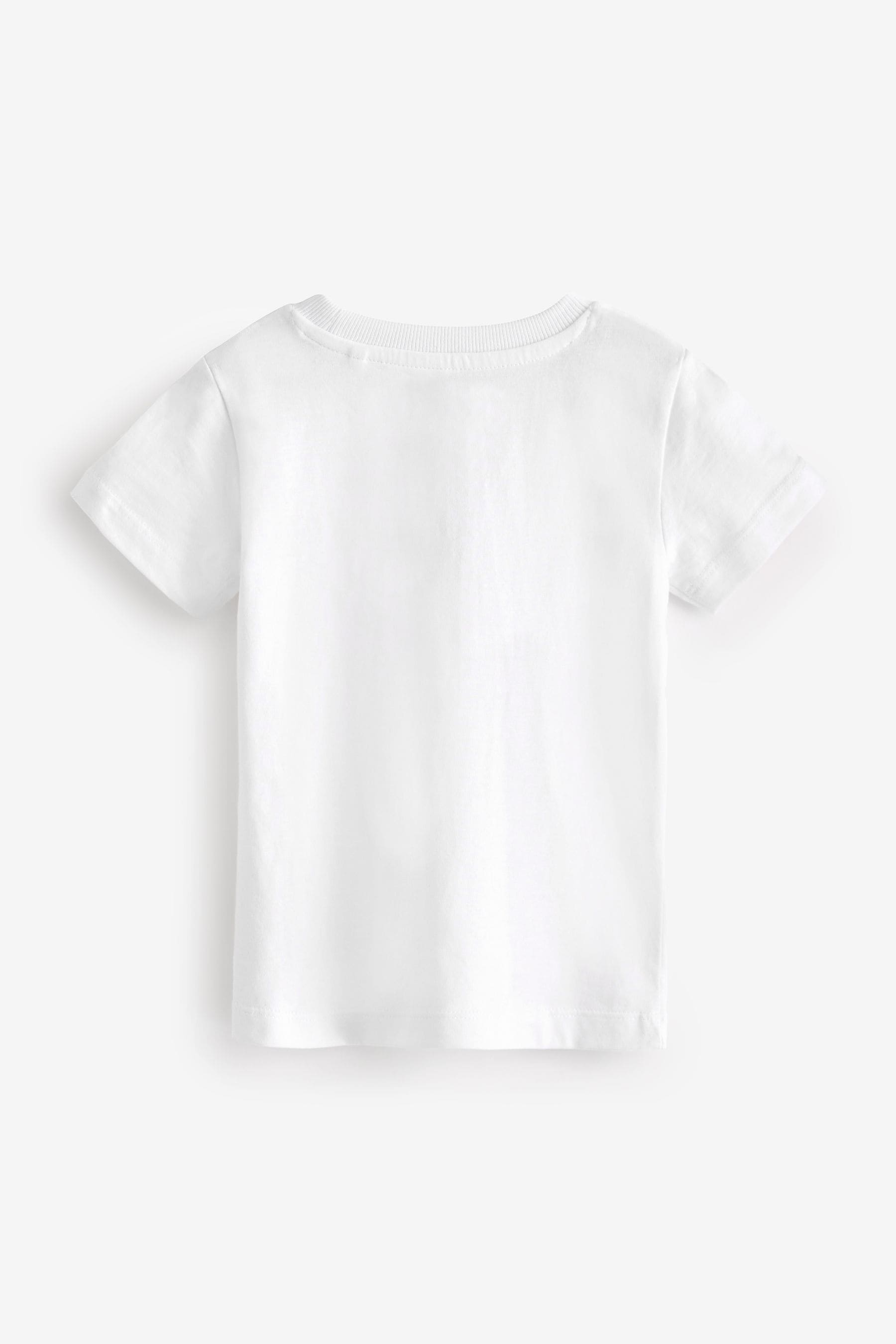 White Bluey Short Sleeve T-Shirt (6mths-7yrs)