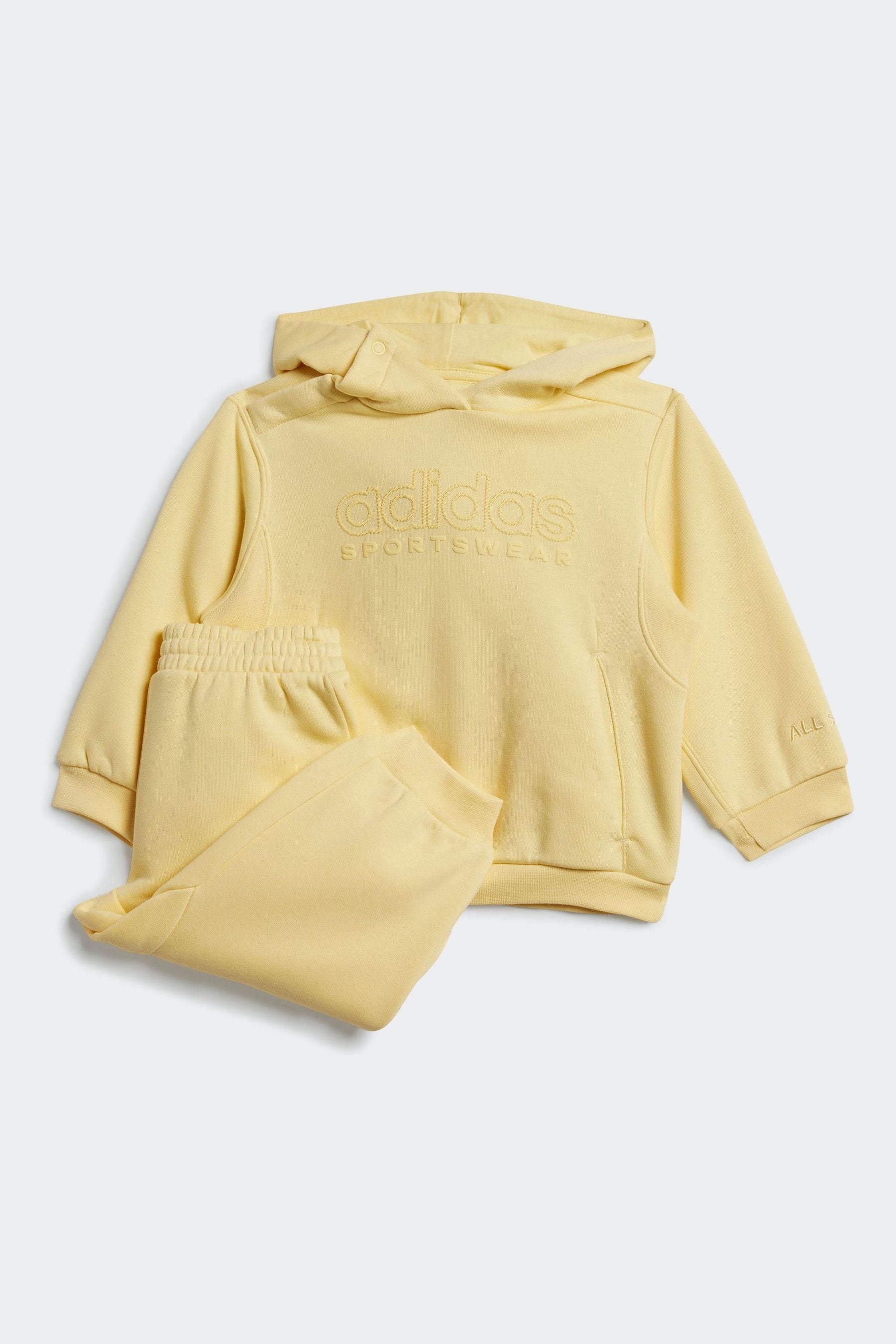 adidas Yellow All SZN Tracksuit Set