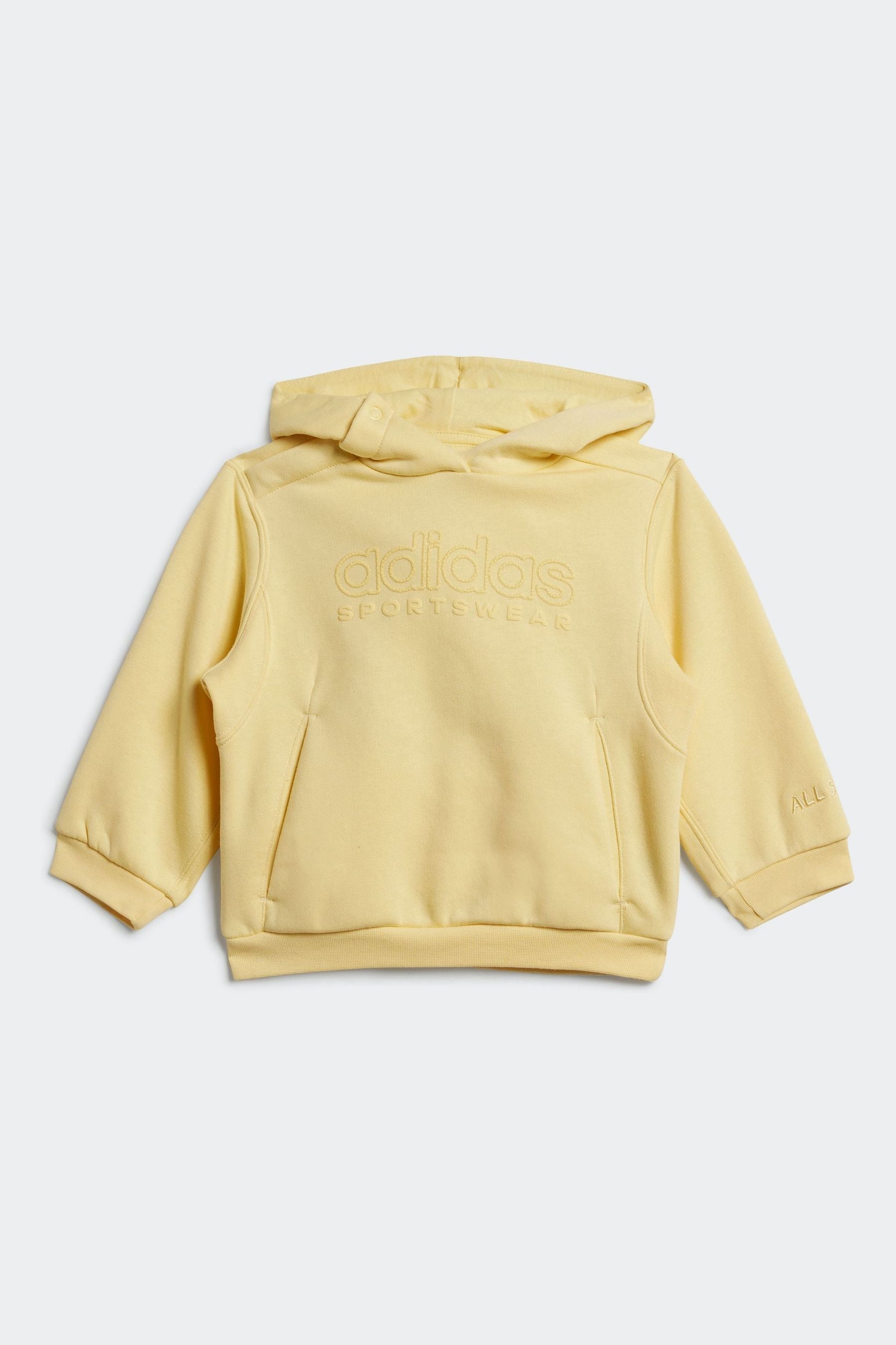 adidas Yellow All SZN Tracksuit Set