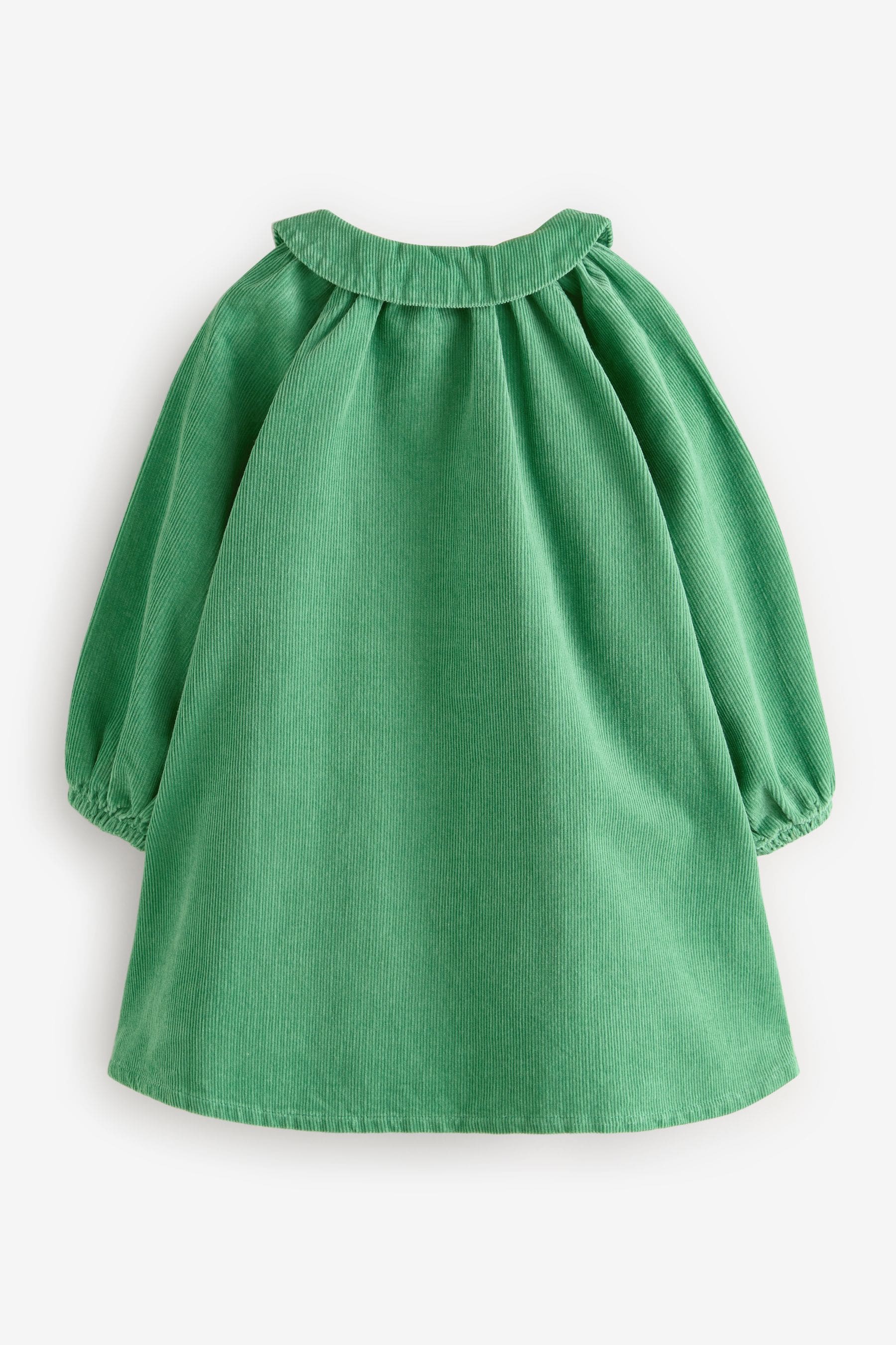 Green 100% Cotton Shirt Dress (3mths-8yrs)