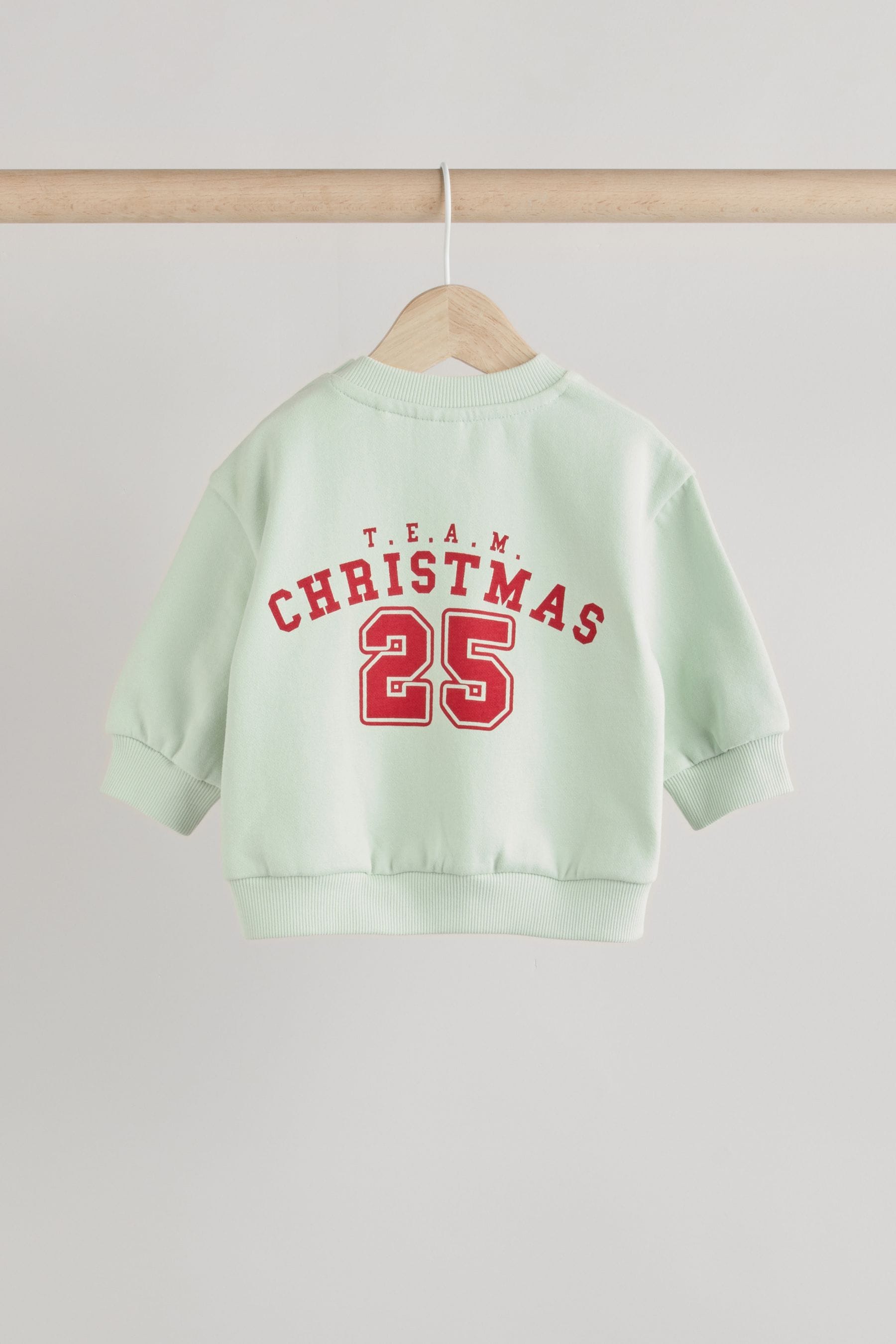 Bright Santa Baby Christmas Cosy Sweatshirt and Joggers Set (0mths-2yrs)