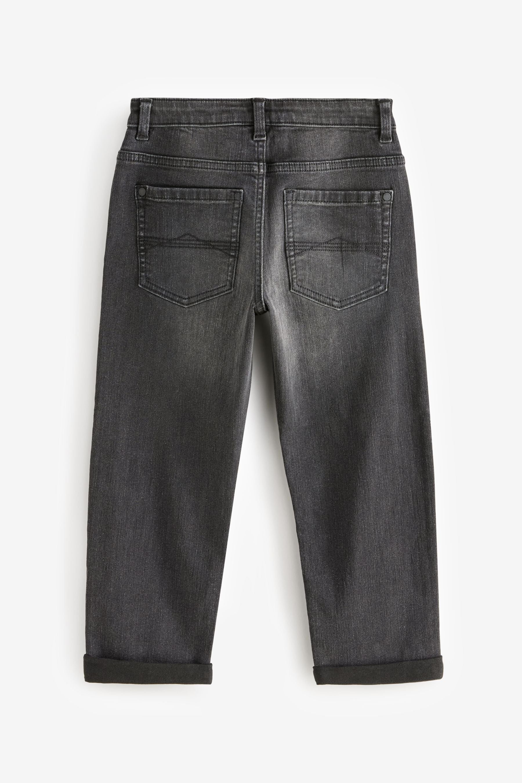 Grey Charcoal Stretch Jeans (3-16yrs)