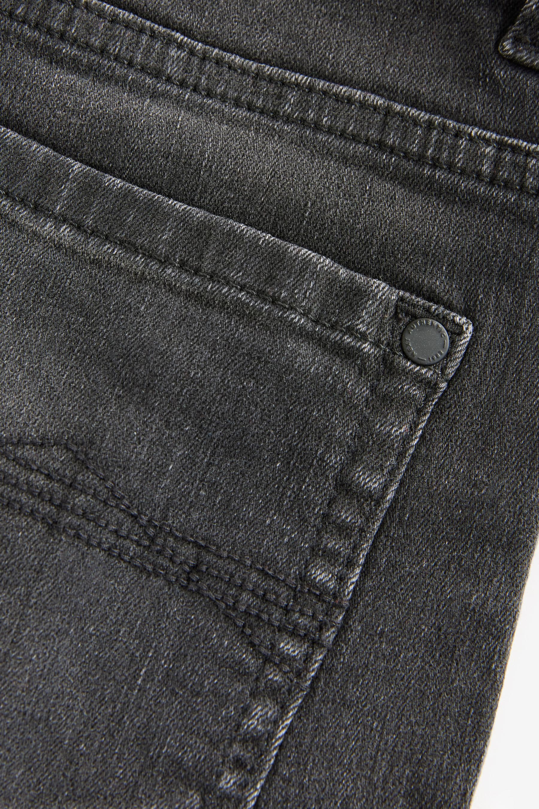 Grey Charcoal Stretch Jeans (3-16yrs)