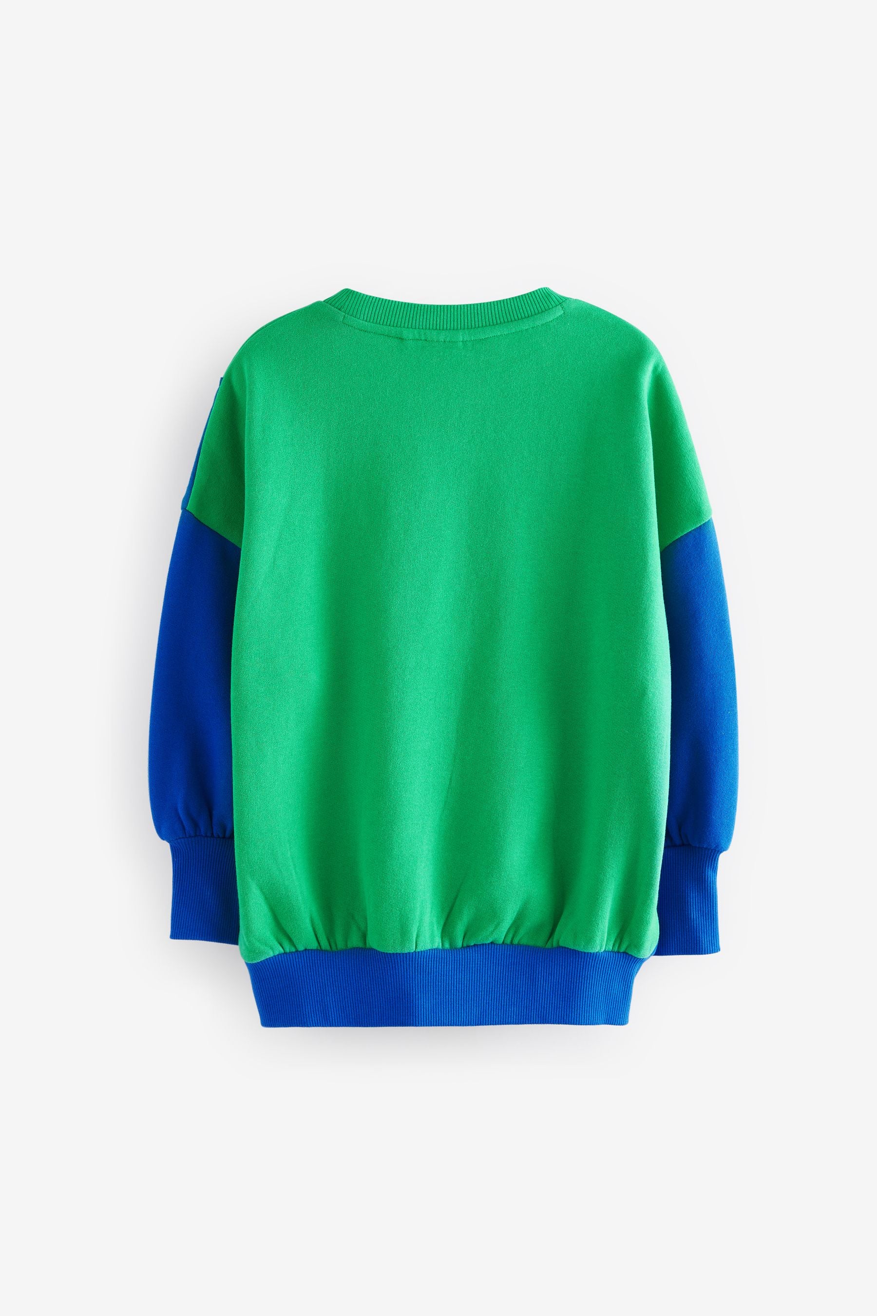 Green/Blue Sweatshirt (3-16yrs)