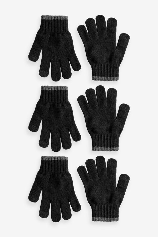 Black Magic Gloves 3 Pack (3-16yrs)