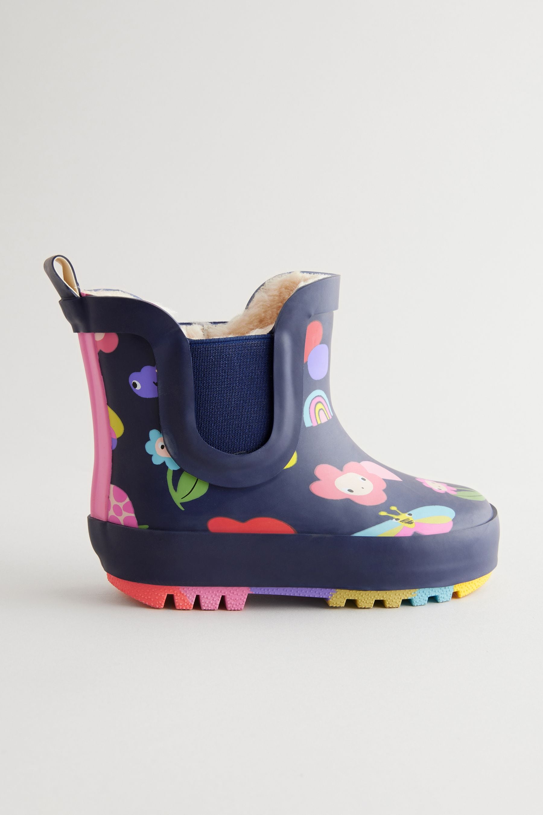 Navy Character Chelsea Wellies