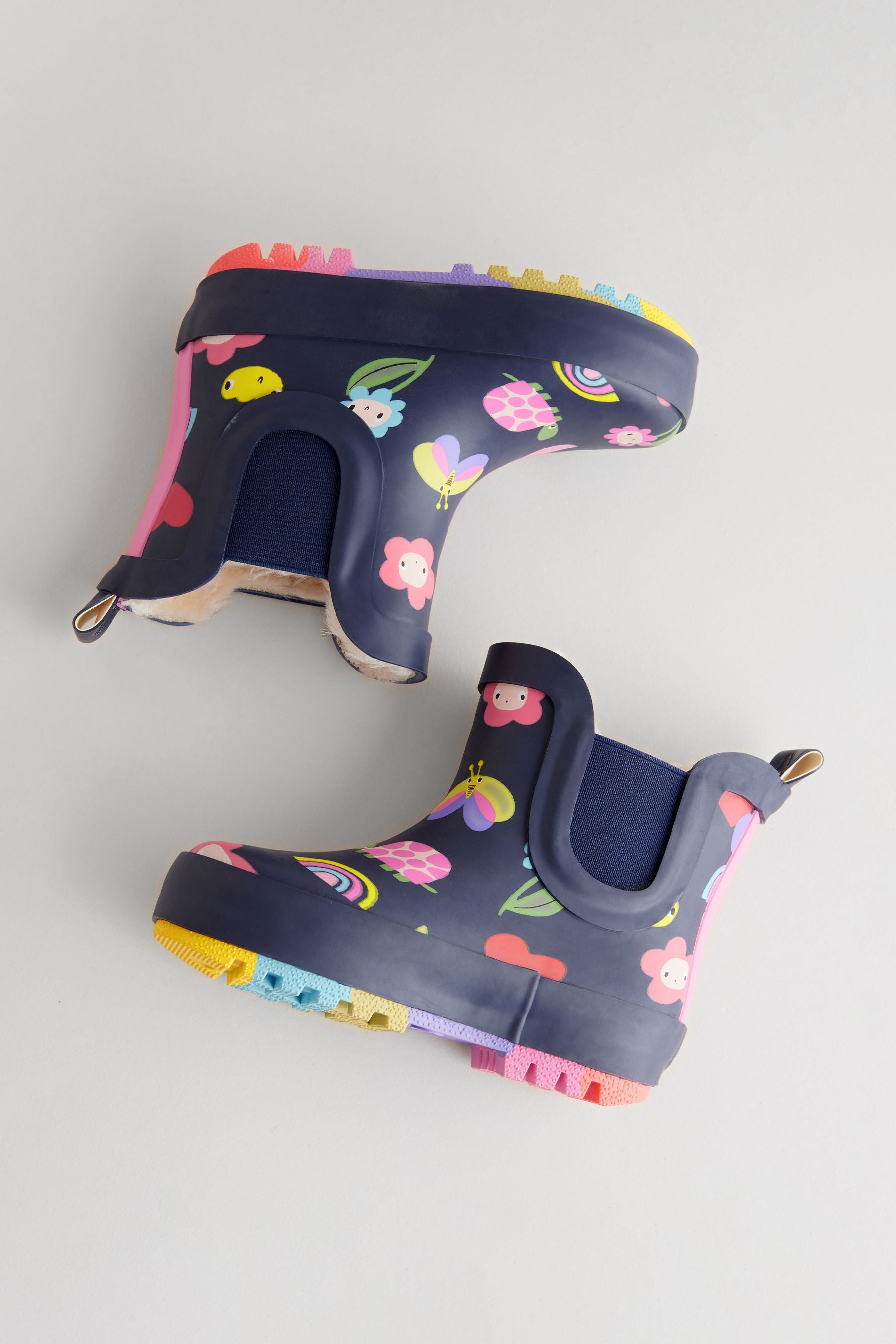 Navy Character Chelsea Wellies