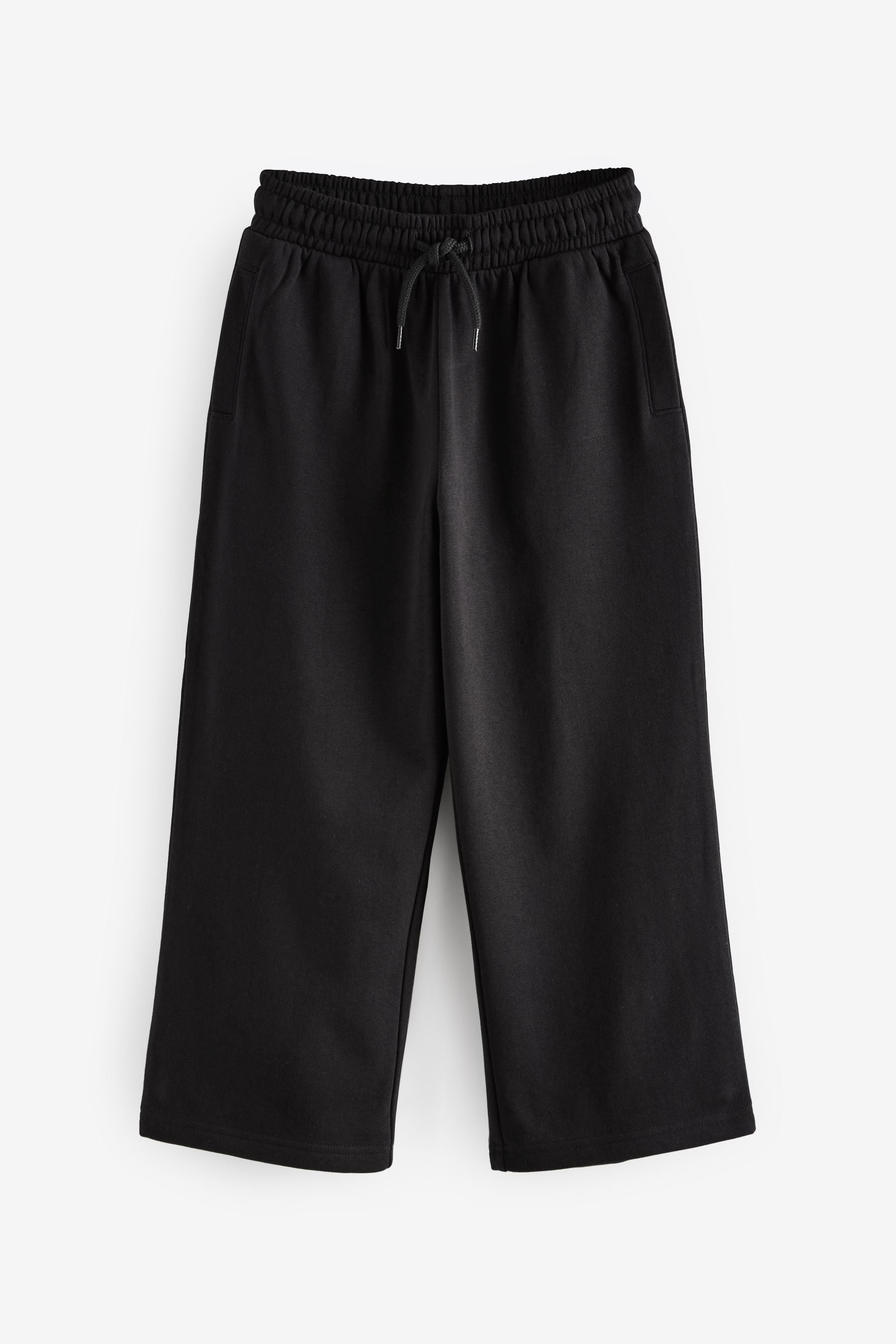 Black Wide Fit Basic Joggers (3-16yrs)