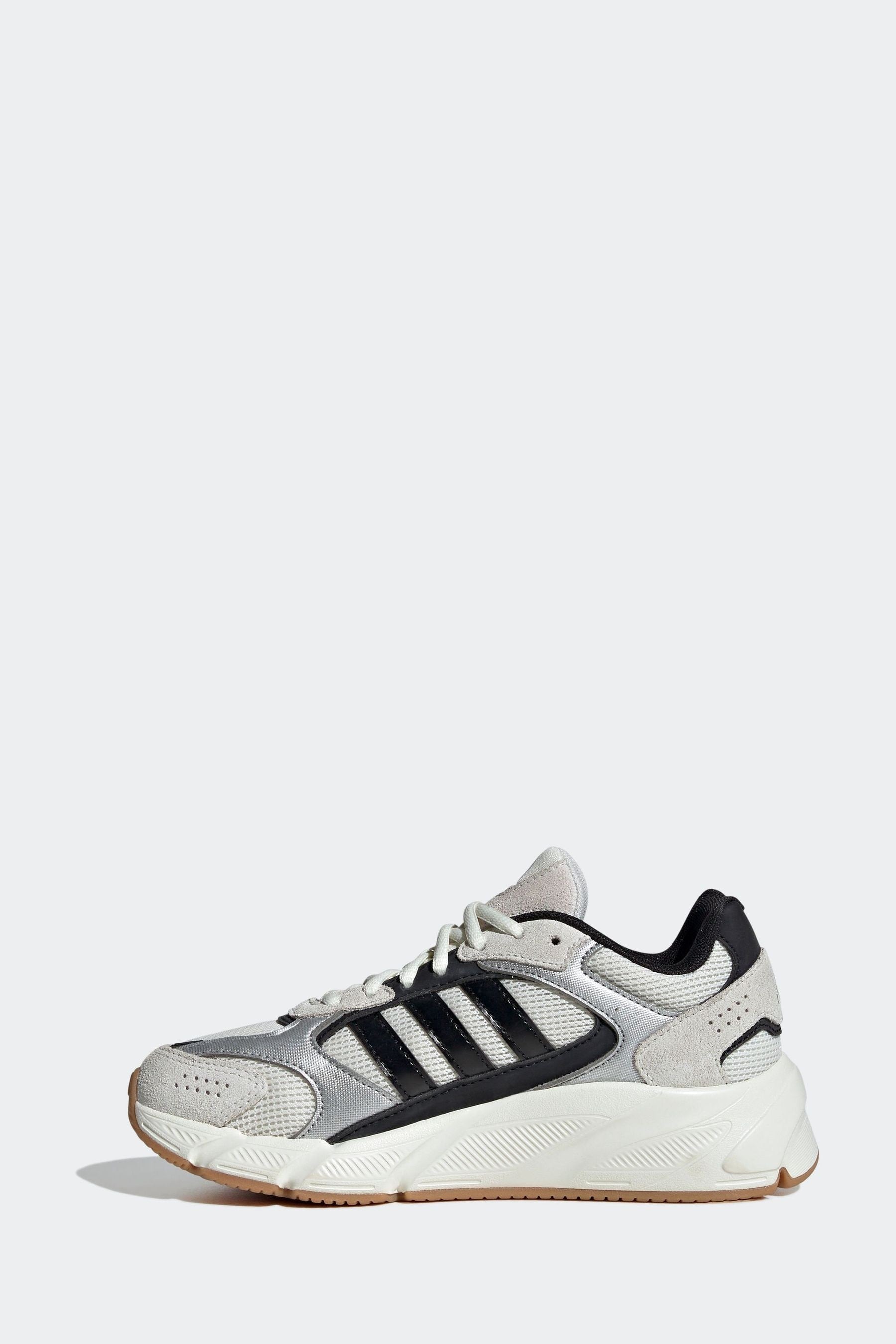 adidas Silver/Black adidas Crazy Chaos Trainers