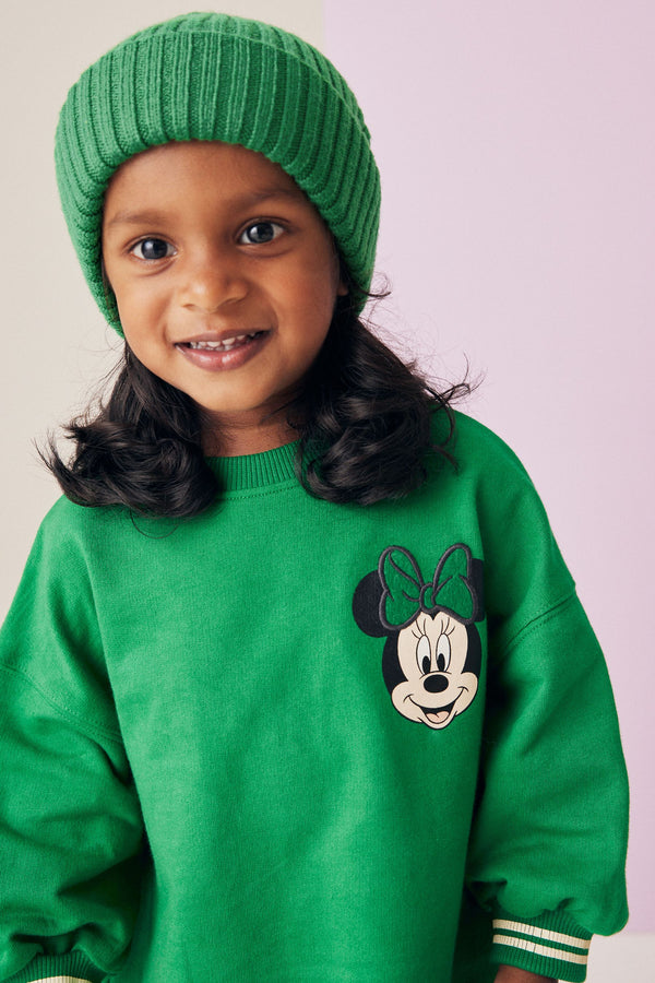 Green Rib Beanie Hat (1-16yrs)