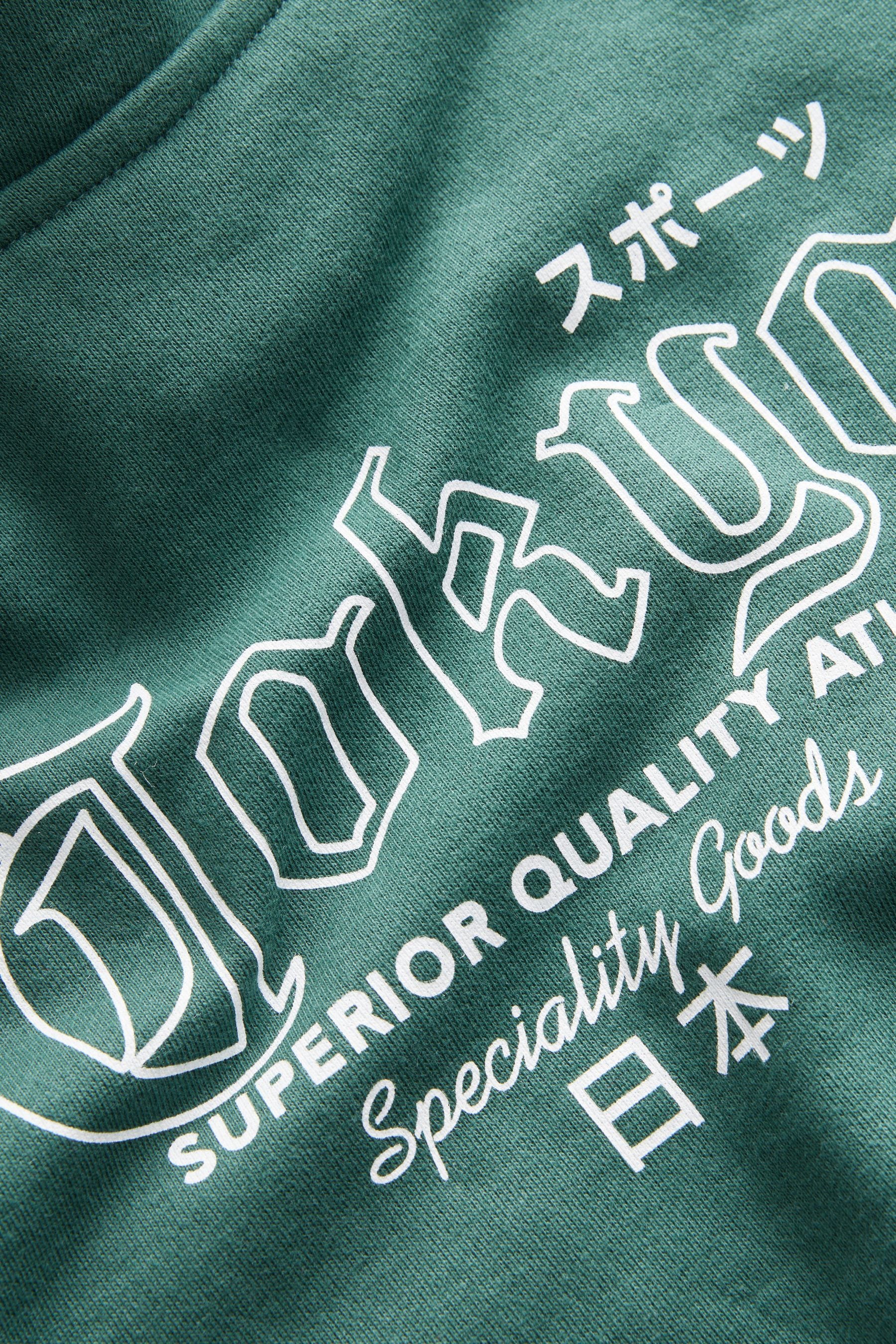 Green Tokyo Embroidered Tiger Hoodie (3-16yrs)