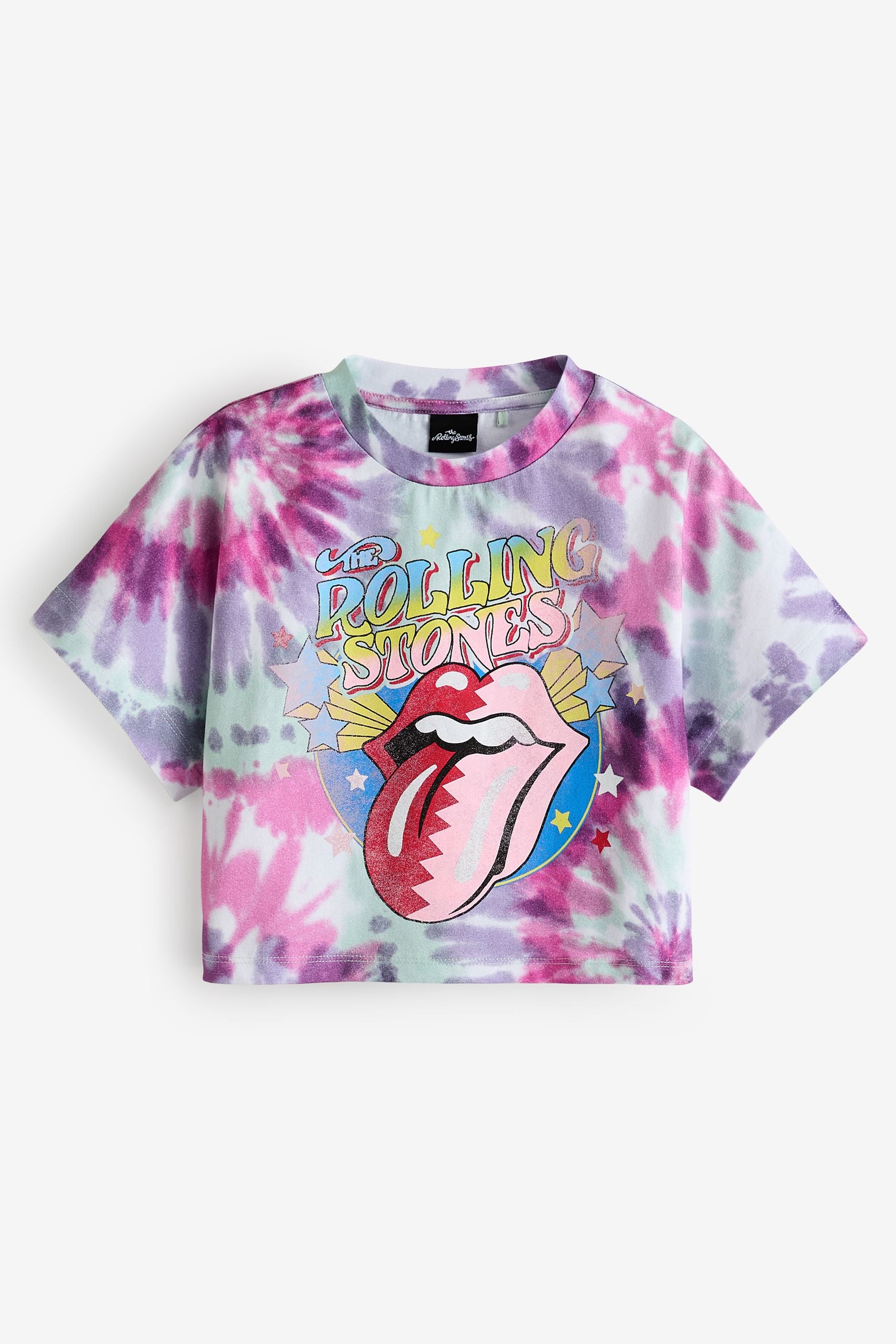 Purple Tie Dye Rolling Stones T-Shirt (3-16yrs)