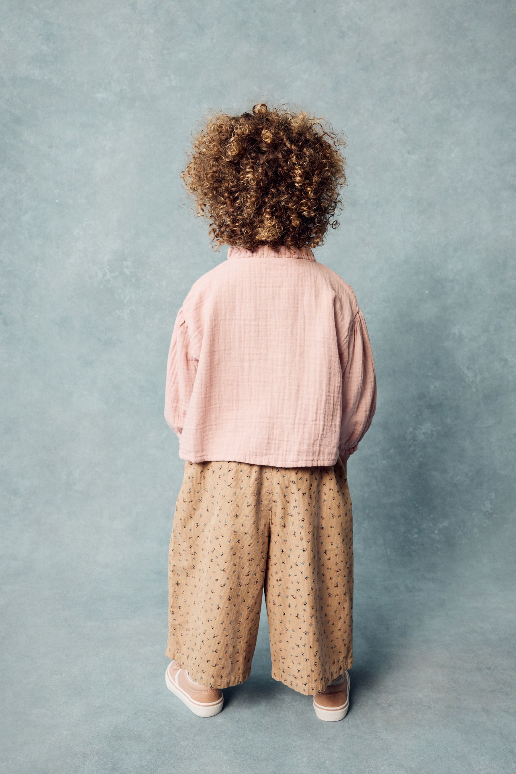 Pink Blouse and Co-ord Trousers Set (3mths-8yrs)