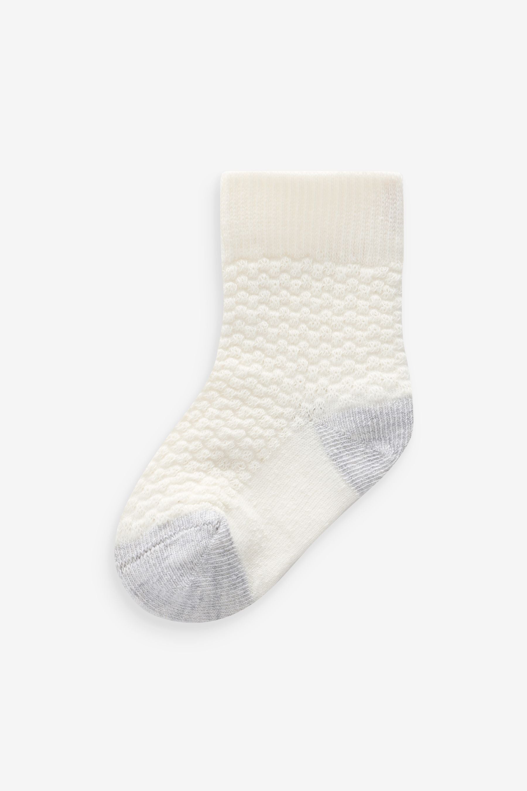 Grey Baby Socks 5 Pack (0mths-2yrs)