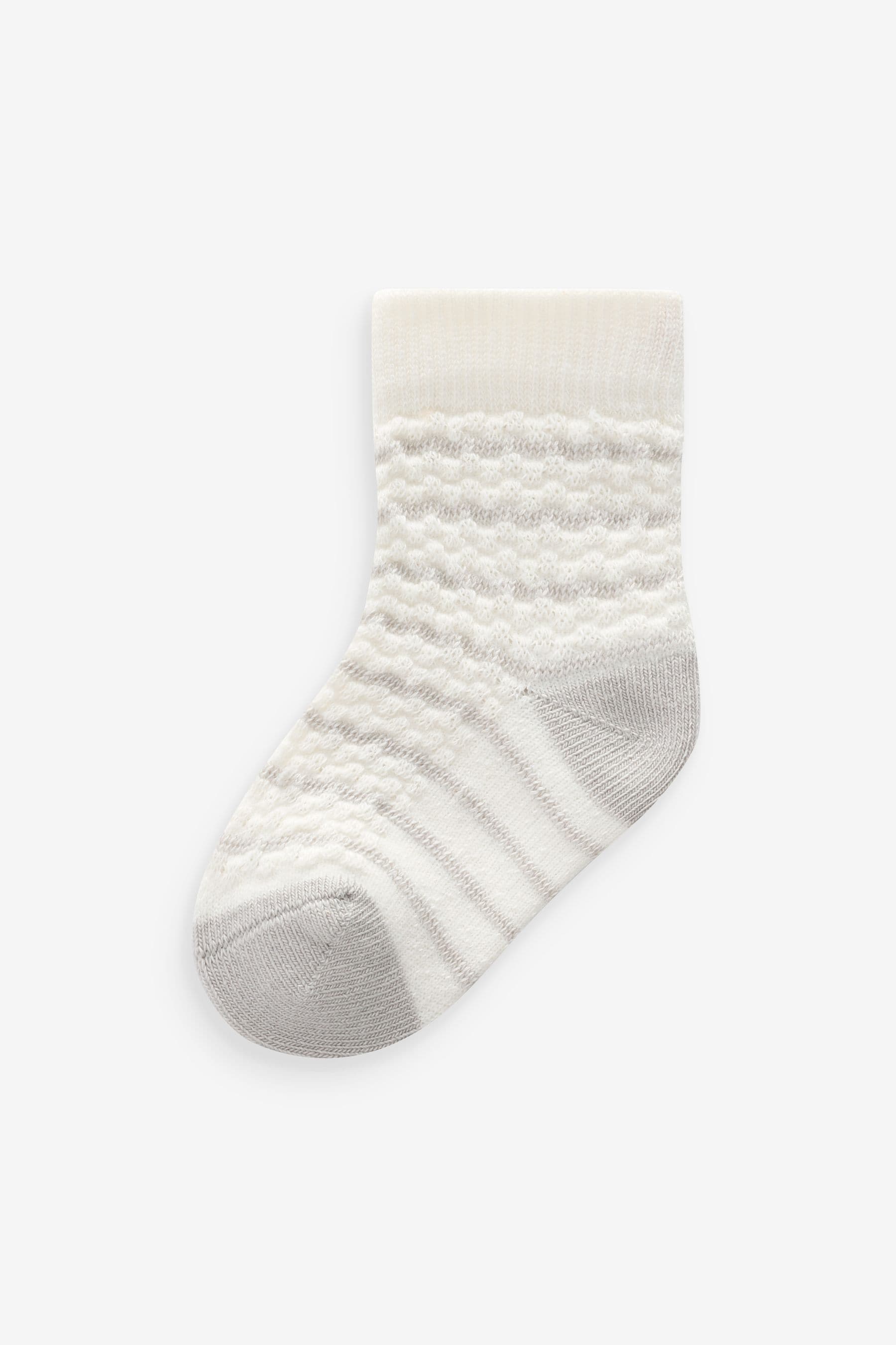 Grey Baby Socks 5 Pack (0mths-2yrs)