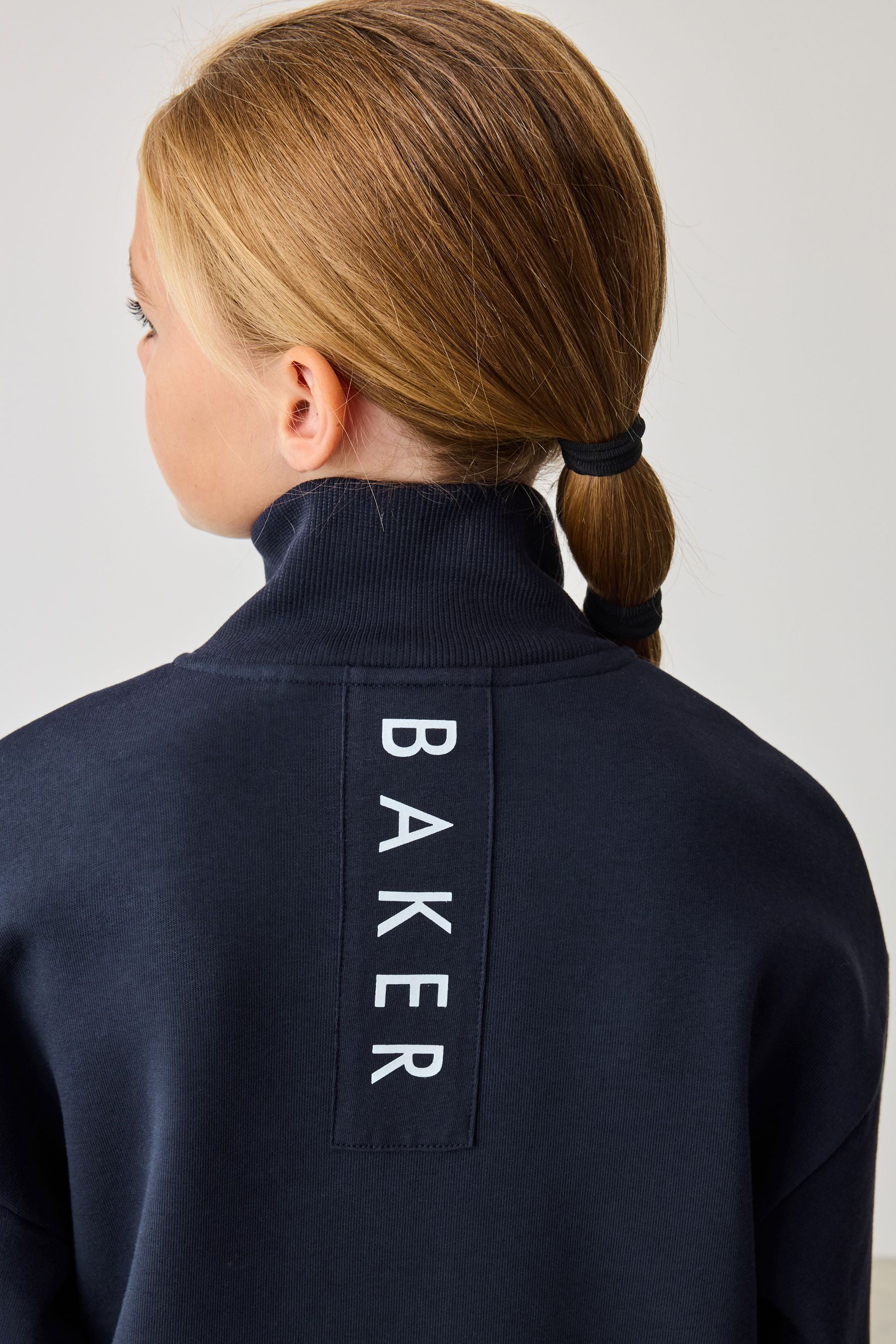 Baker by Ted Baker Zip Neck Sweat Dress