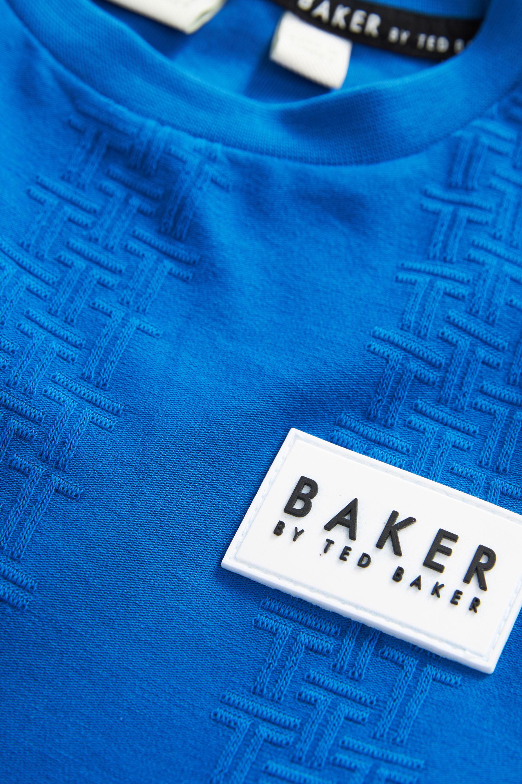 Blue Baker by Ted Baker Textured T-Shirt