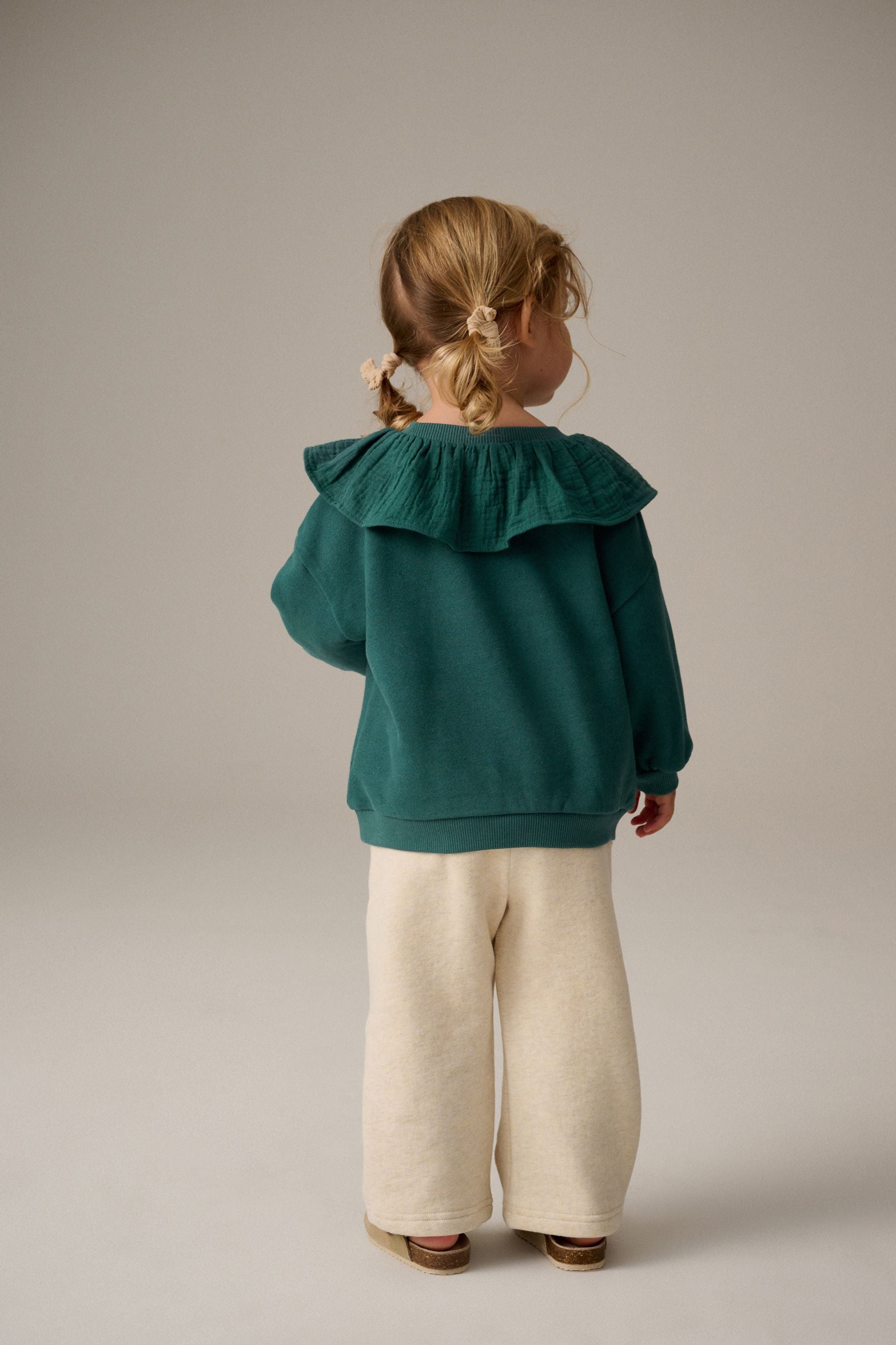 Green Collar Sweatshirt (3mths-7yrs)