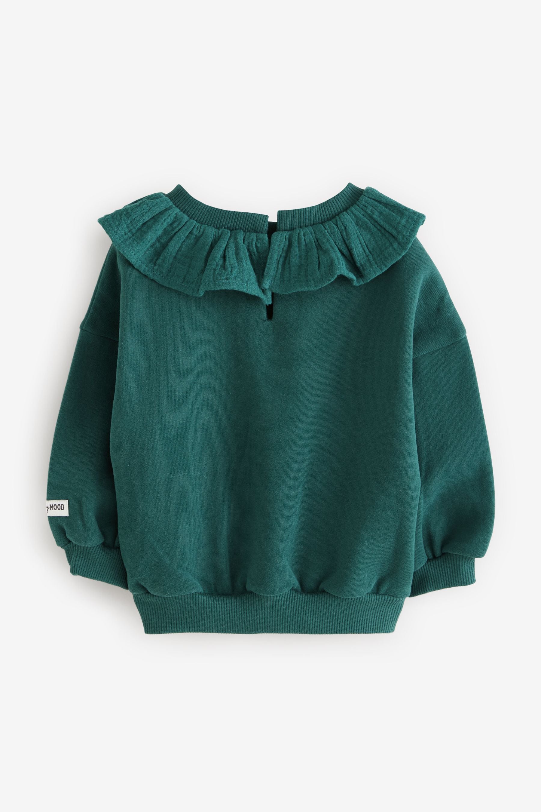 Green Collar Sweatshirt (3mths-7yrs)