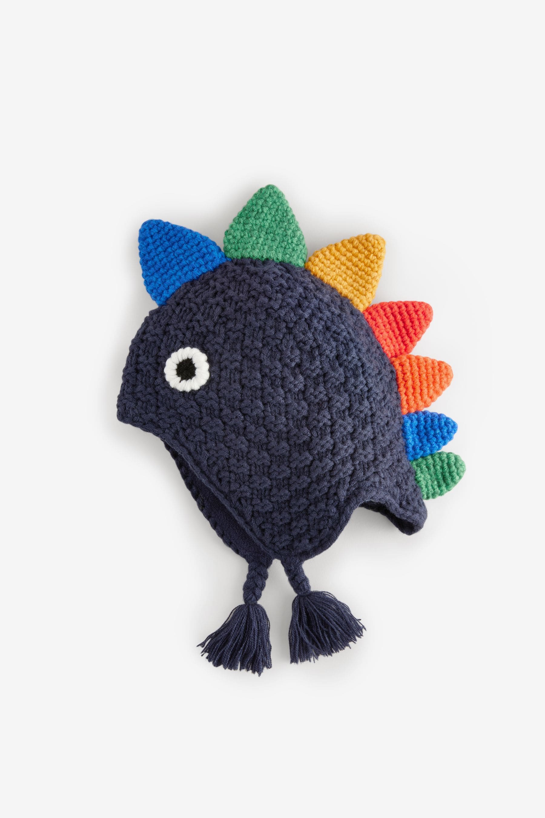 Navy Blue Dinosaur Inca Pattern Hat (3mths-13yrs)