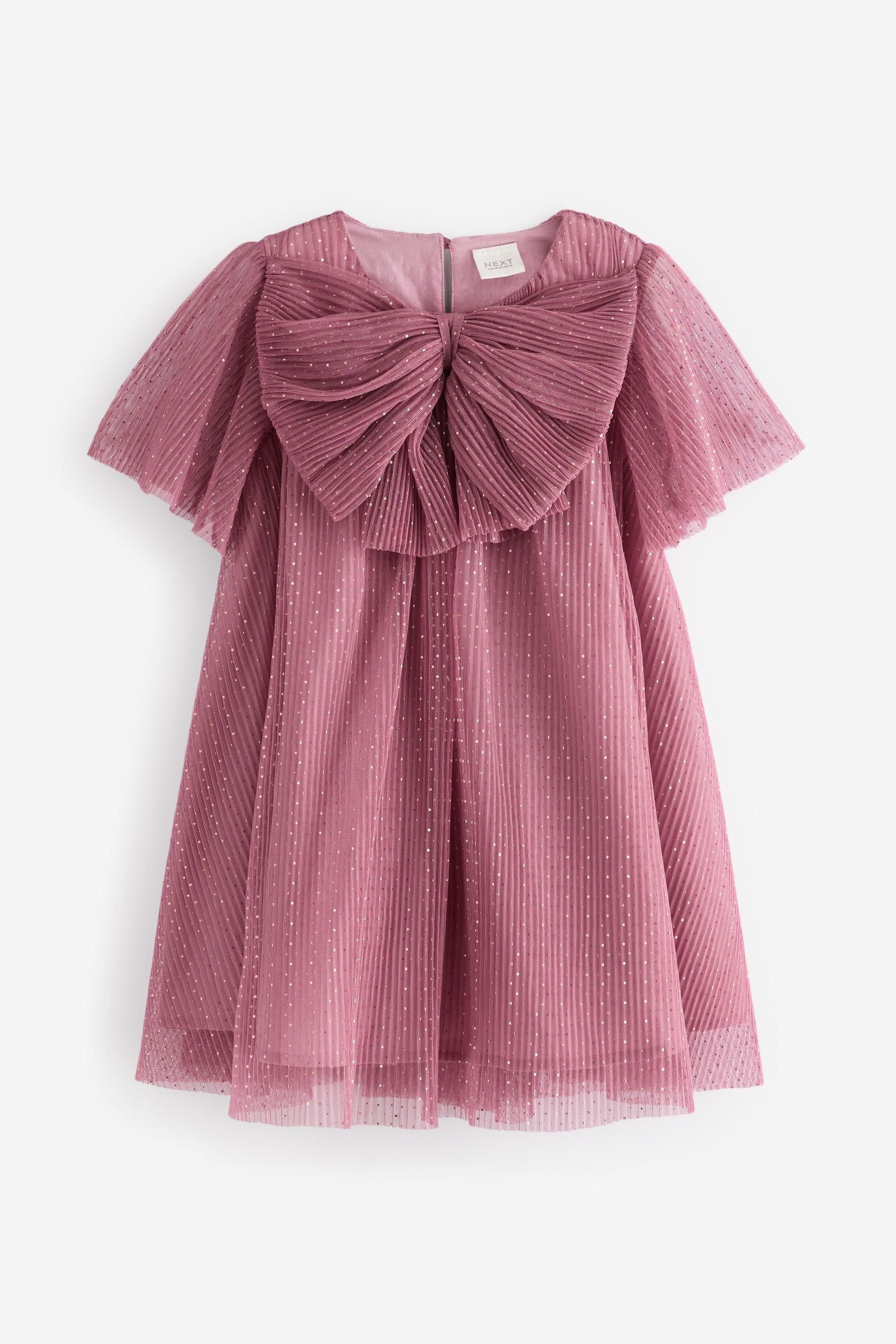 Pink Sparkle Mesh Dress (3mths-7yrs)