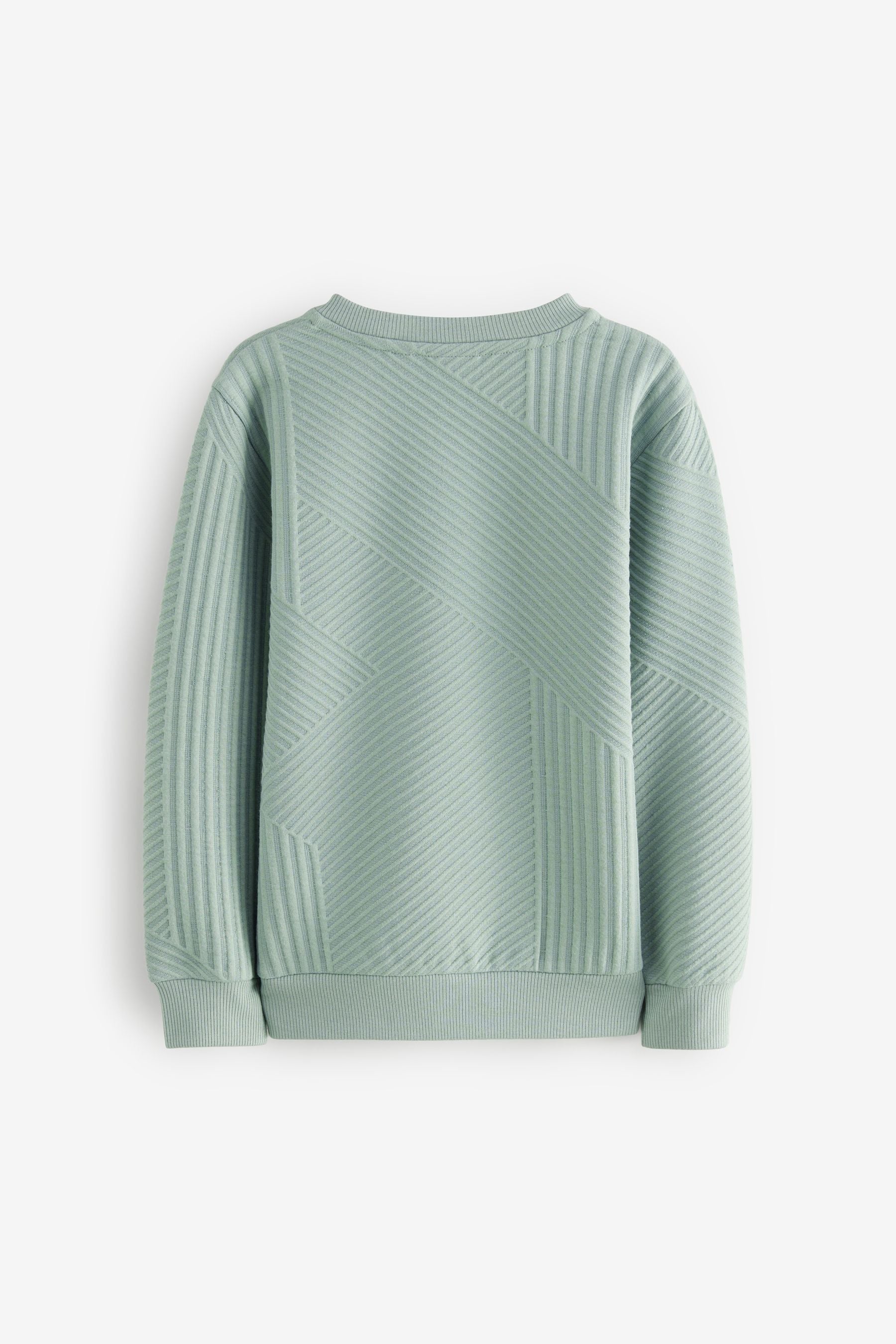 Baker by Ted Baker Green Textured Sweatshirt