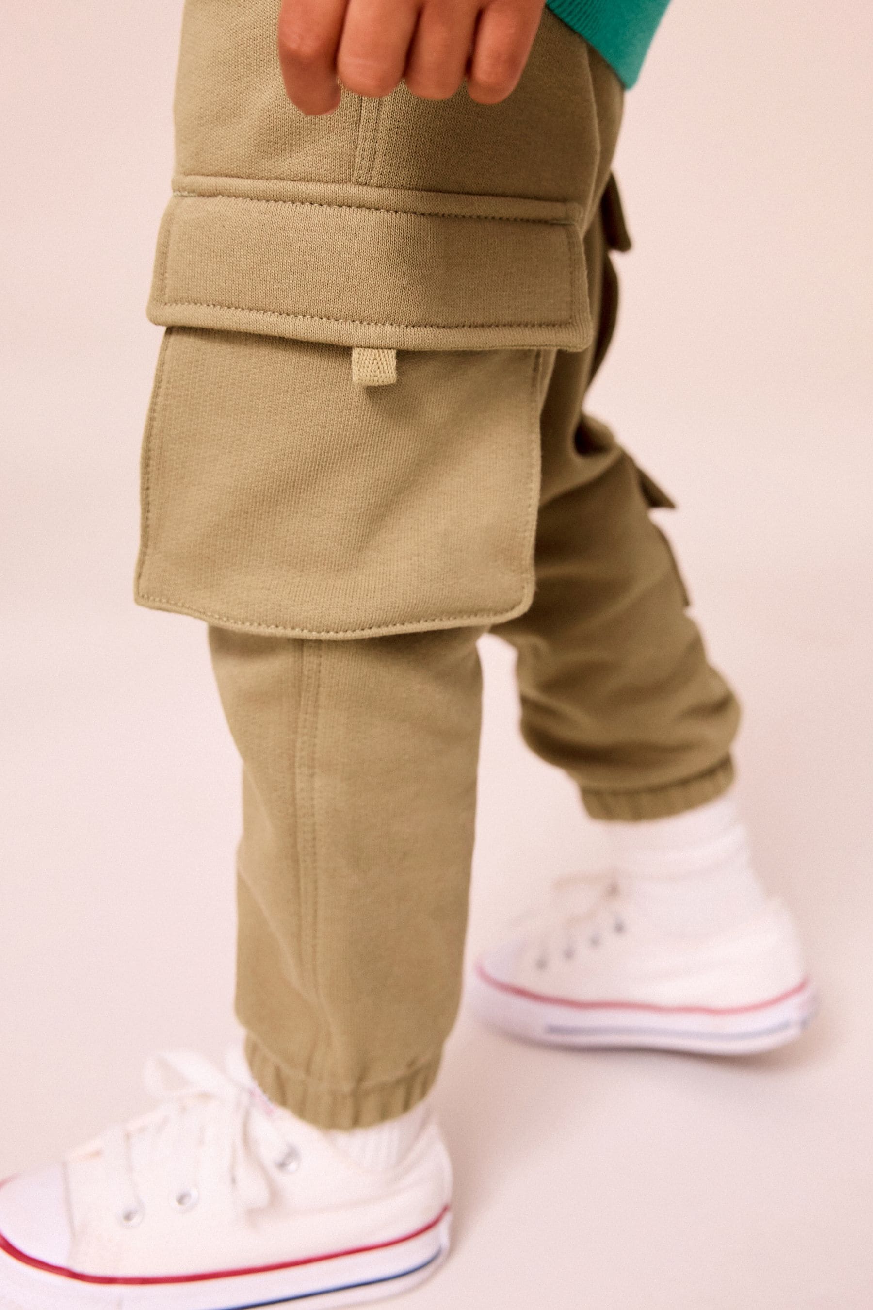 Green/Tan Utility Hoodie and Carpenter Joggers Set (3mths-7yrs)