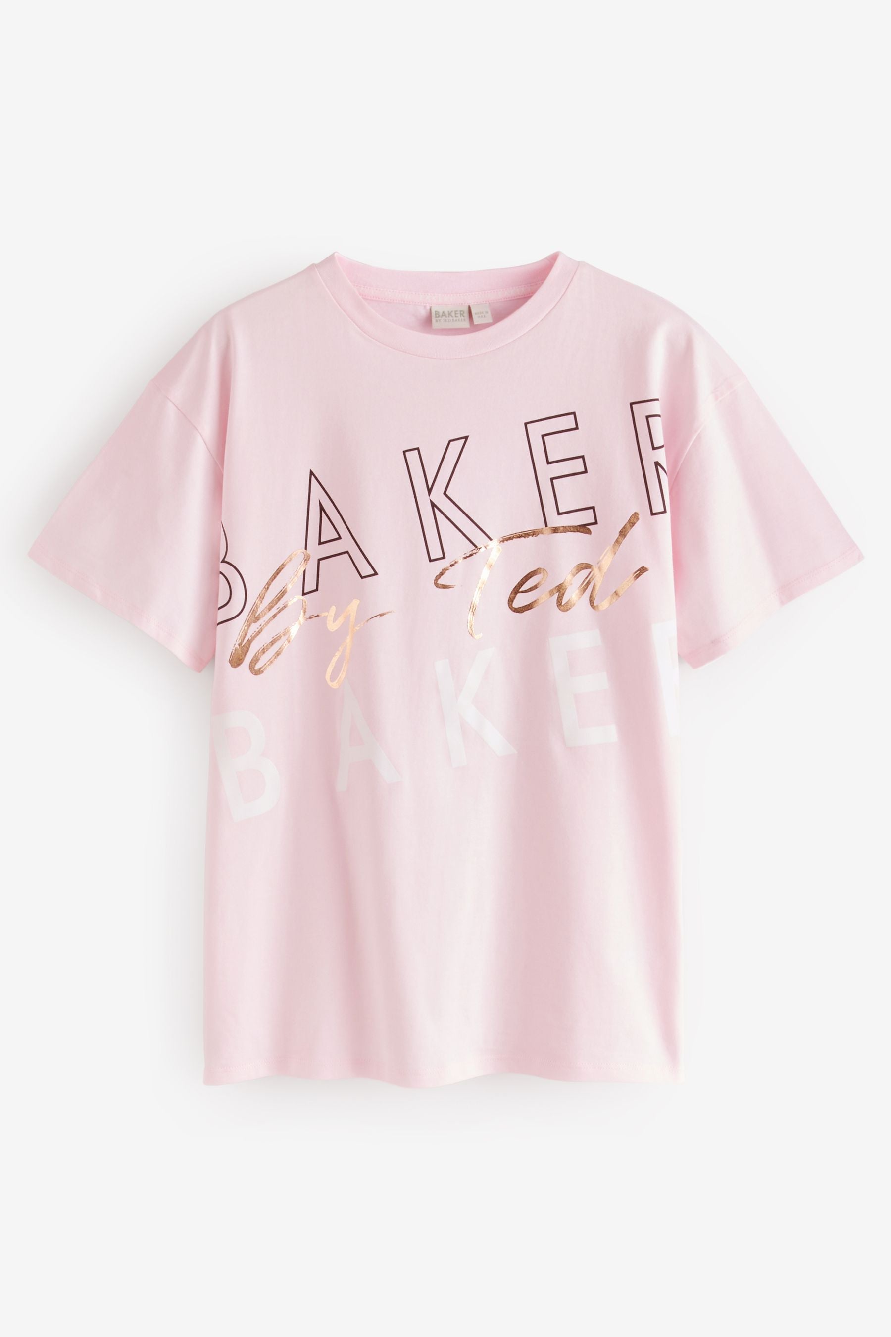 Baker by Ted Baker Multi Branded 100% Cotton T-Shirts 3 Pack