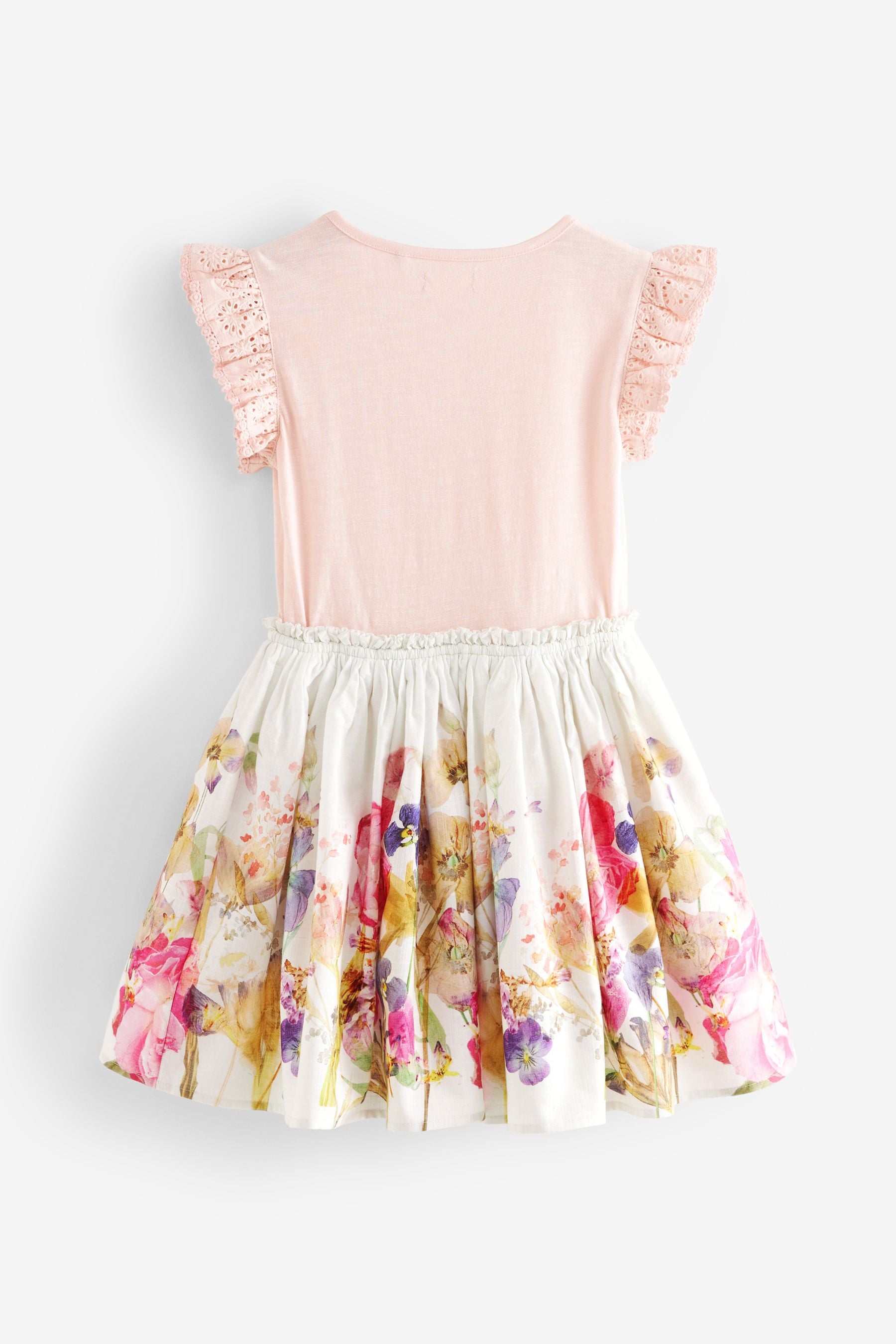 Pink Floral Skirt Dress (3-12yrs)