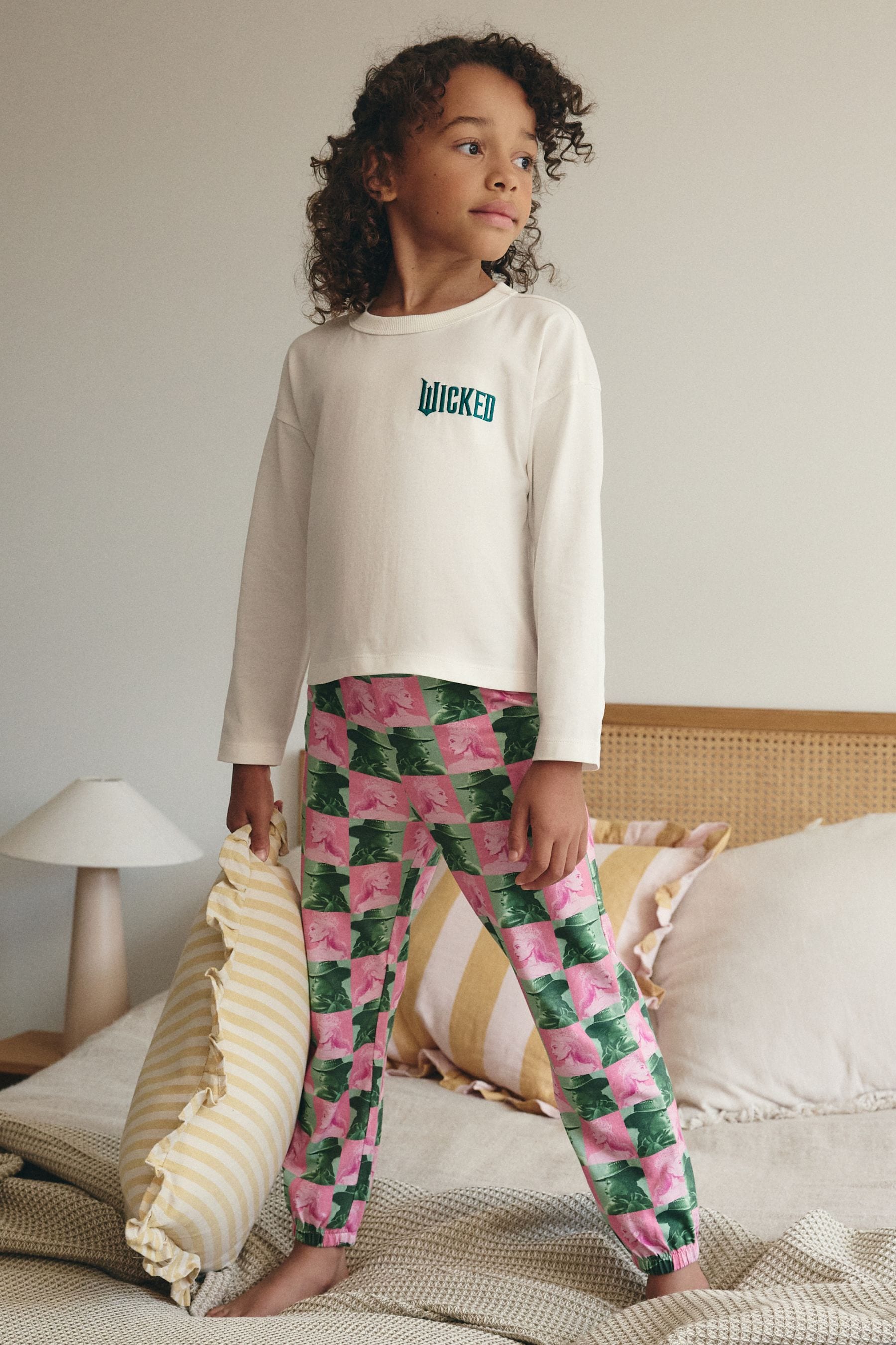 Pink/Green License Wicked 100% Cotton Pyjamas (6-16yrs)