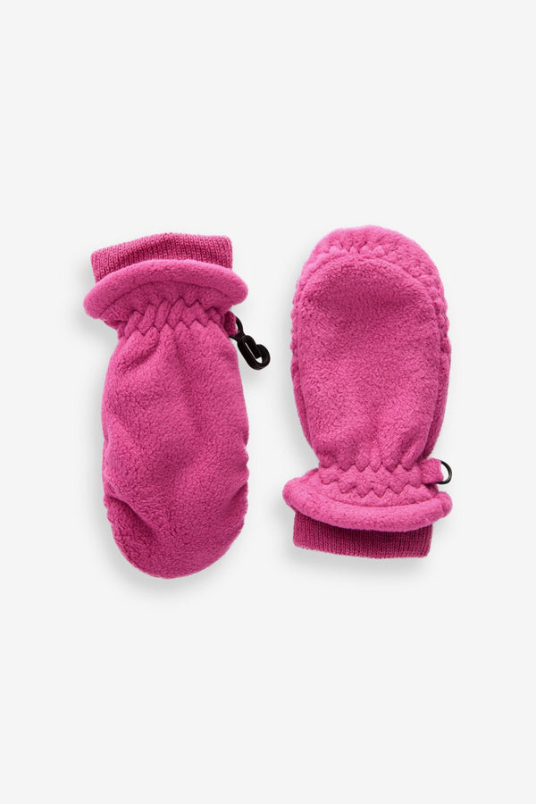 Pink Fleece Mittens (3mths-6yrs)