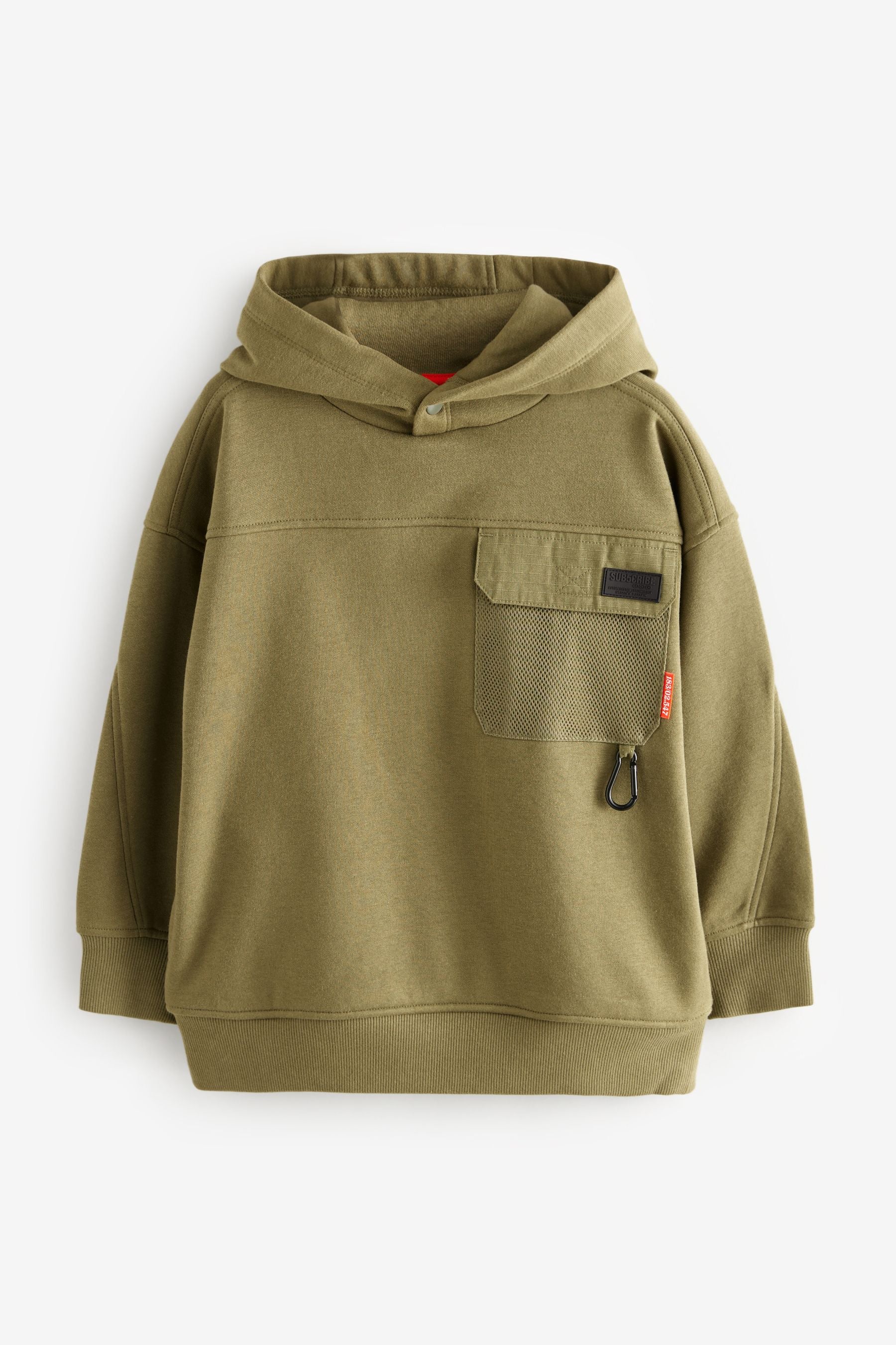 Khaki Green Utility style Hoodie & Joggers Set (3-16yrs)