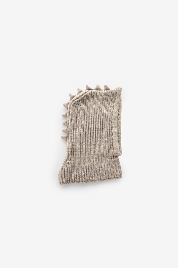 Neutral Dinosaur Knitted Balaclava (1-13yrs)