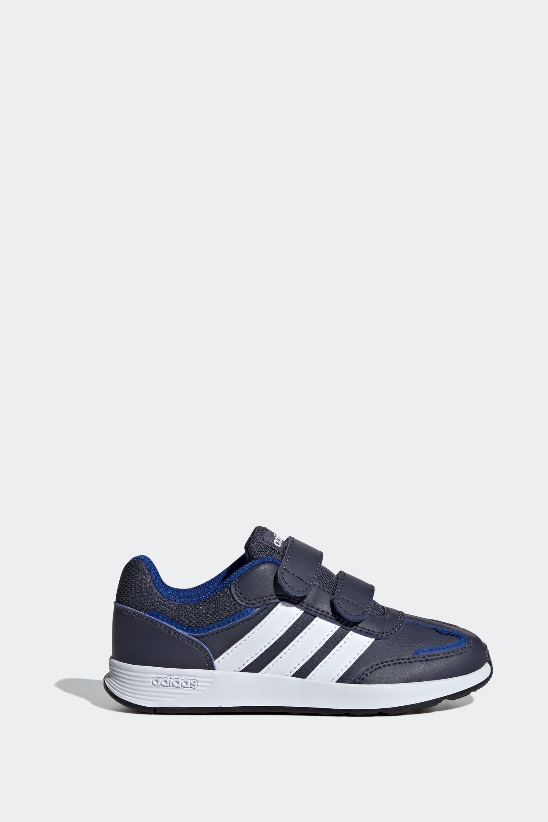 adidas Navy/White Kids Tensaur Switch Shoes