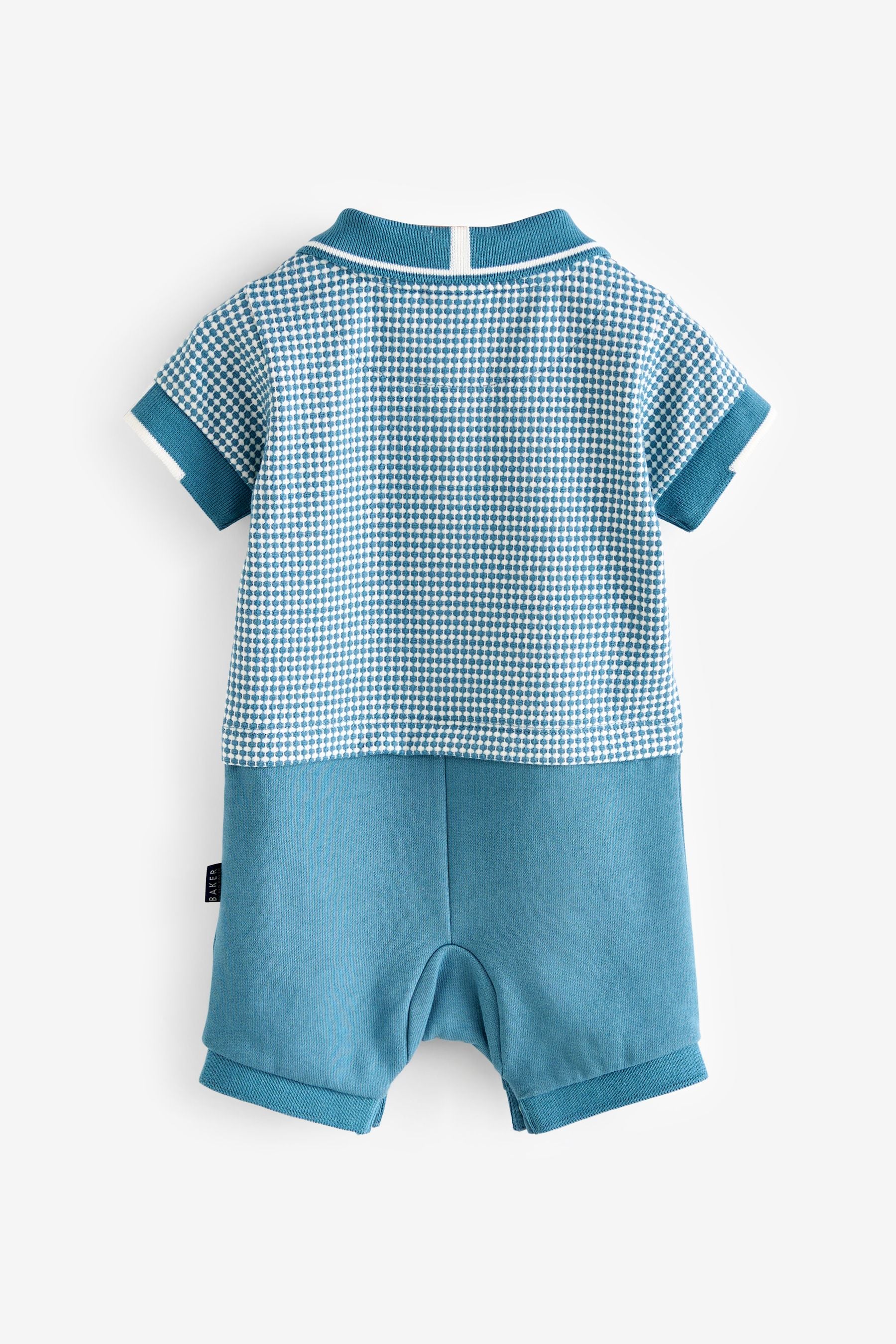 Baker by Ted Baker 100% Cotton Polo Romper