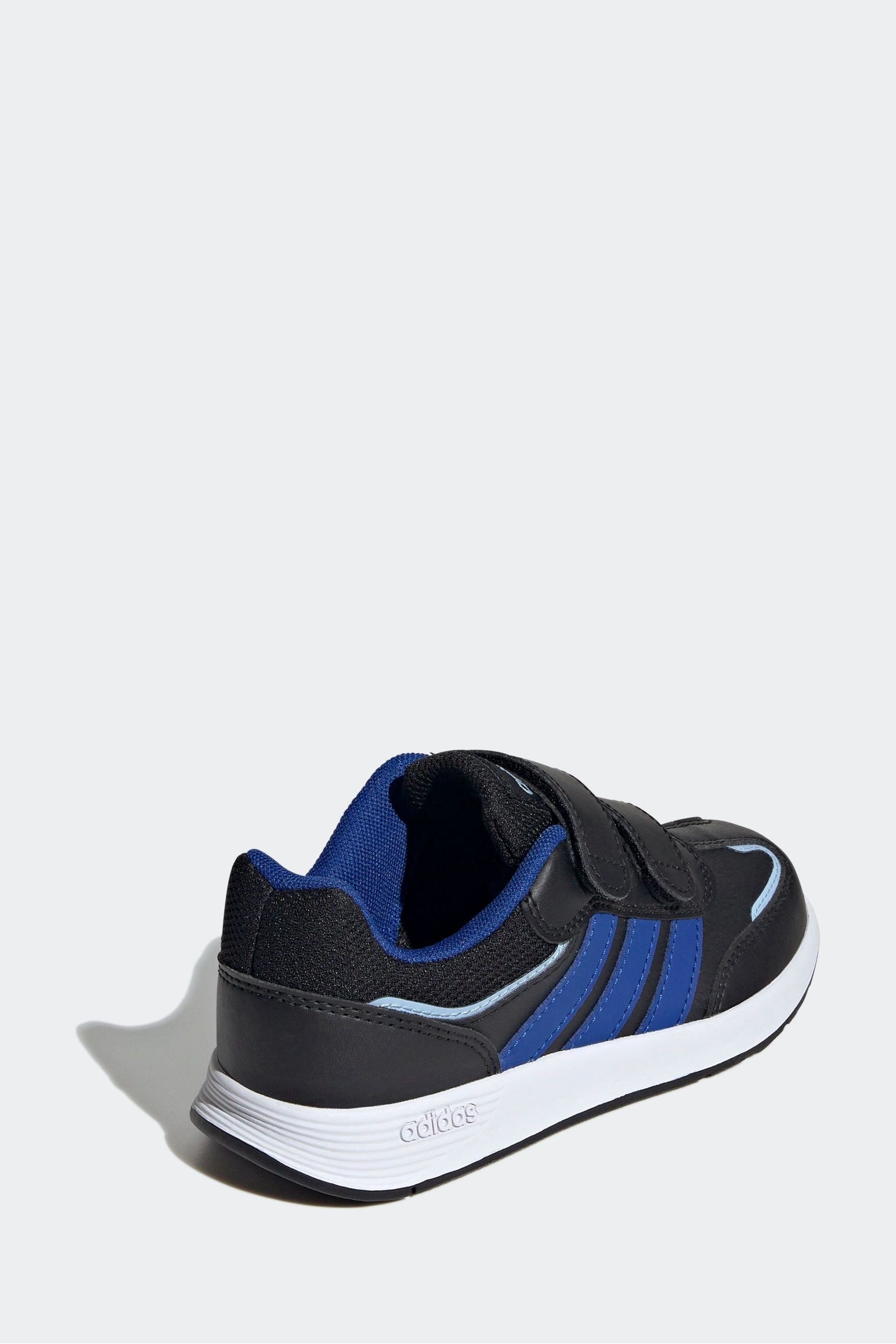 adidas Black/Navy Kids Tensaur Switch Shoes