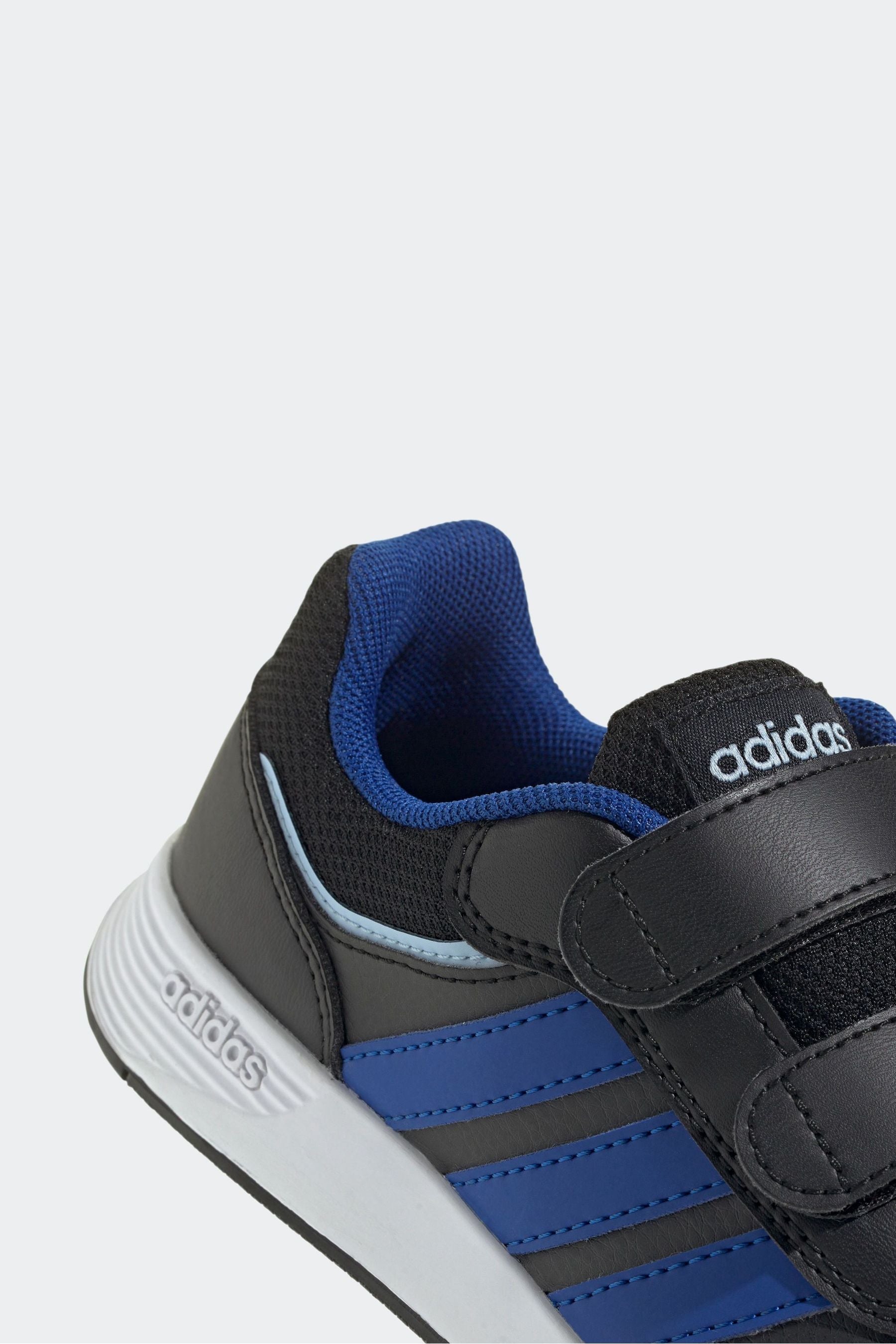 adidas Black/Navy Kids Tensaur Switch Trainers