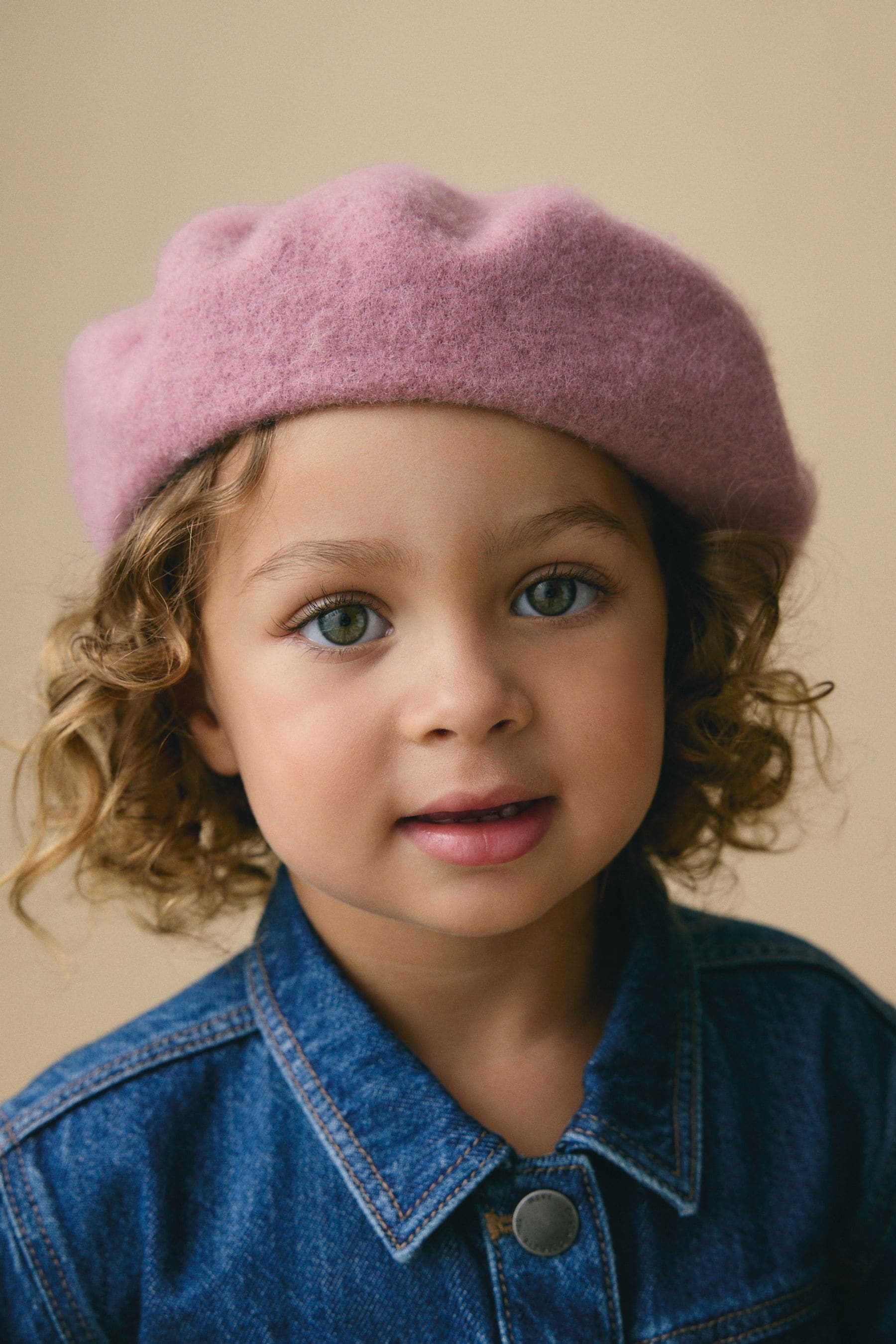 Pink Beret Hat (3mths-16yrs)