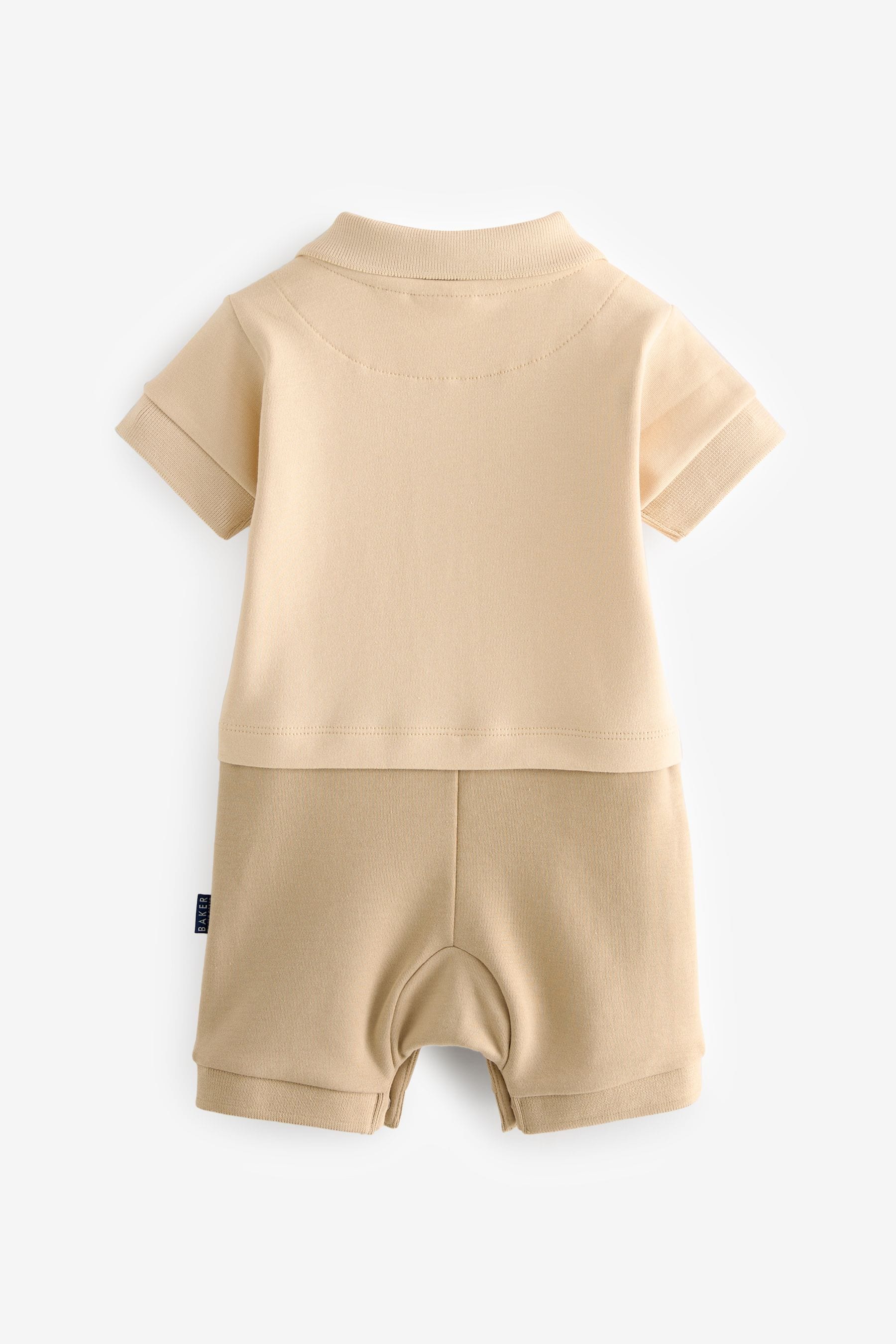 Neutral Baker by Ted Baker Polo Romper