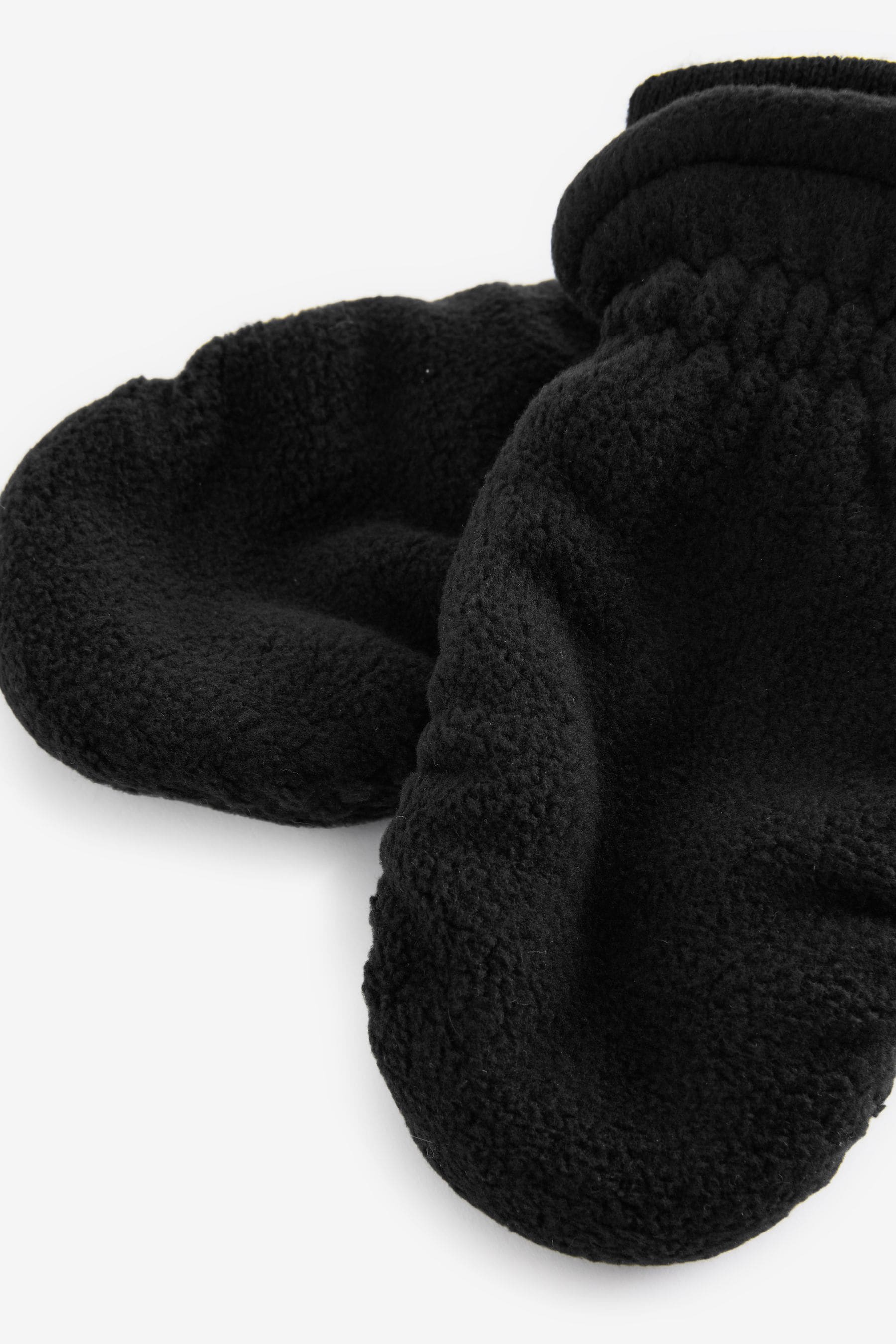 Black Fleece Mittens (3mths-6yrs)