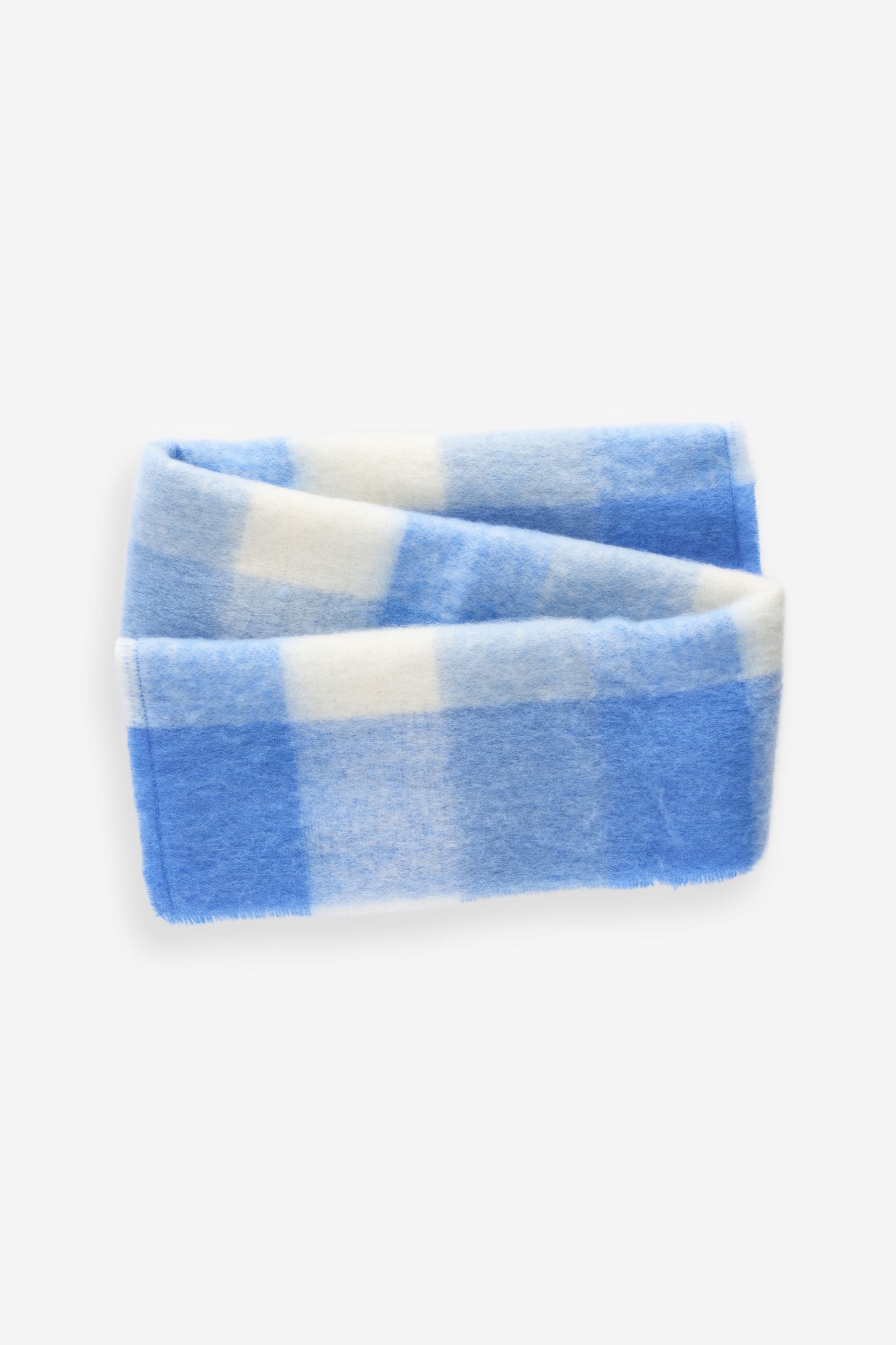 Blue Check Scarf (3-16yrs)