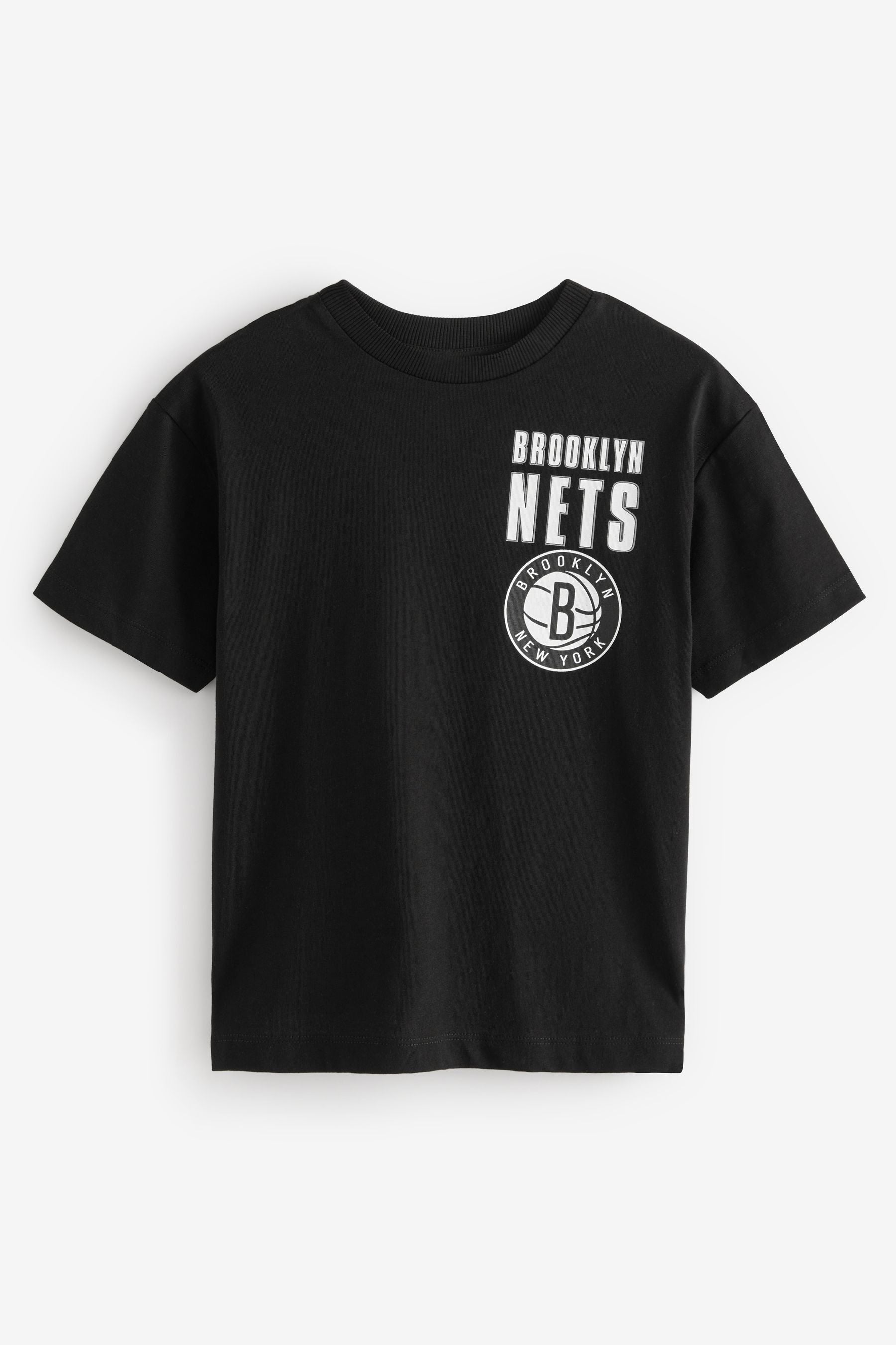 Black Ground NBA Licensed 100% Cotton T-Shirt (3-16yrs)