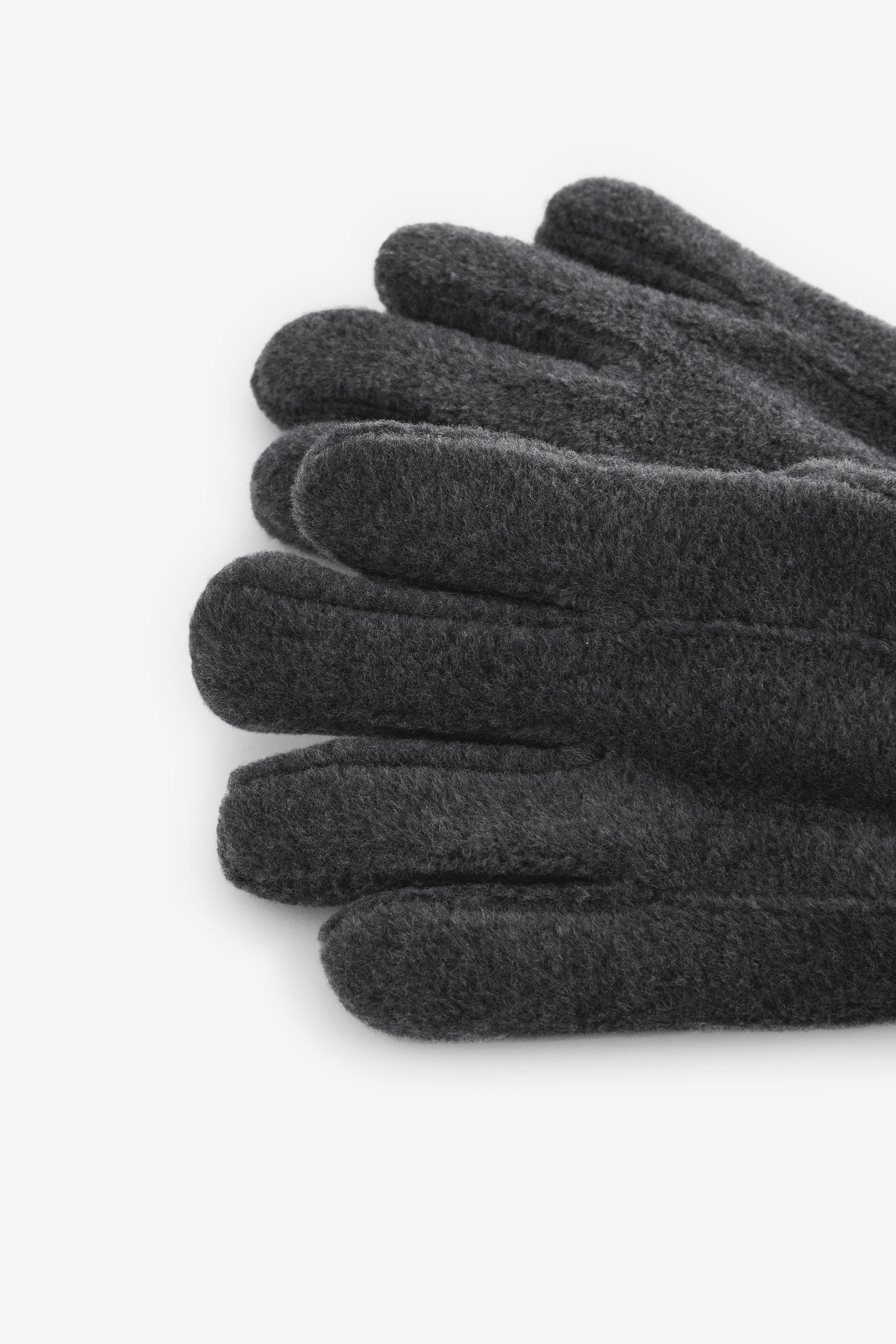 Charcoal Grey Fleece Gloves (3-16yrs)