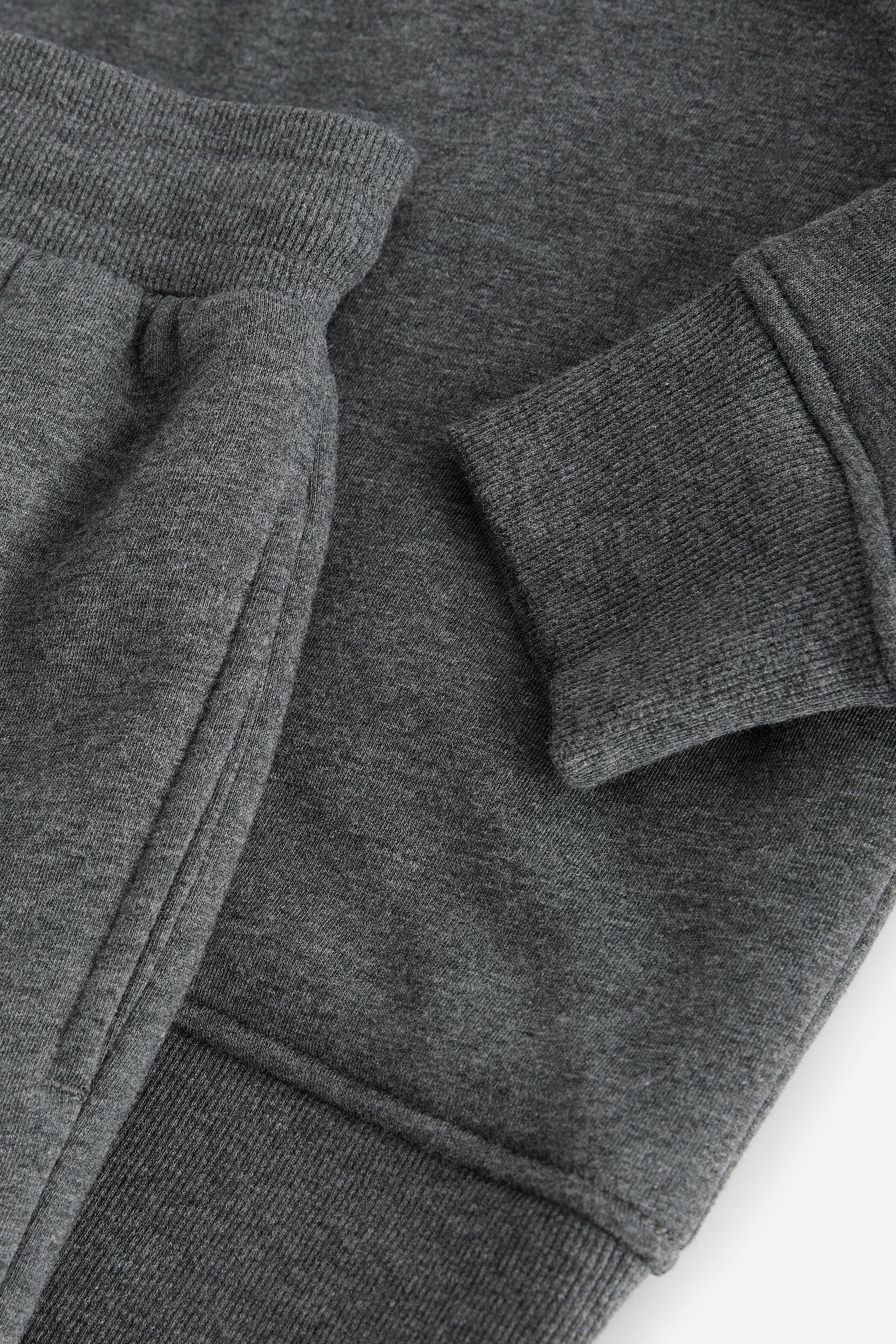 Charcoal Grey Fleece Lined Loungewear Pyjamas (3-16yrs)