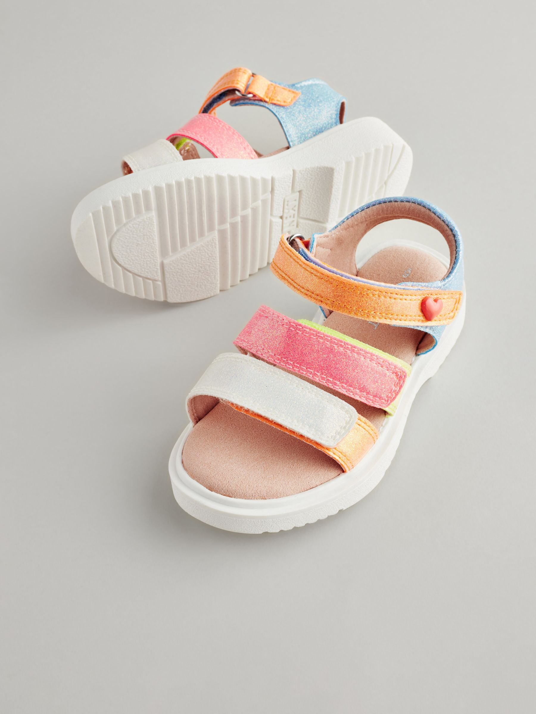 Multi Chunky Sandals