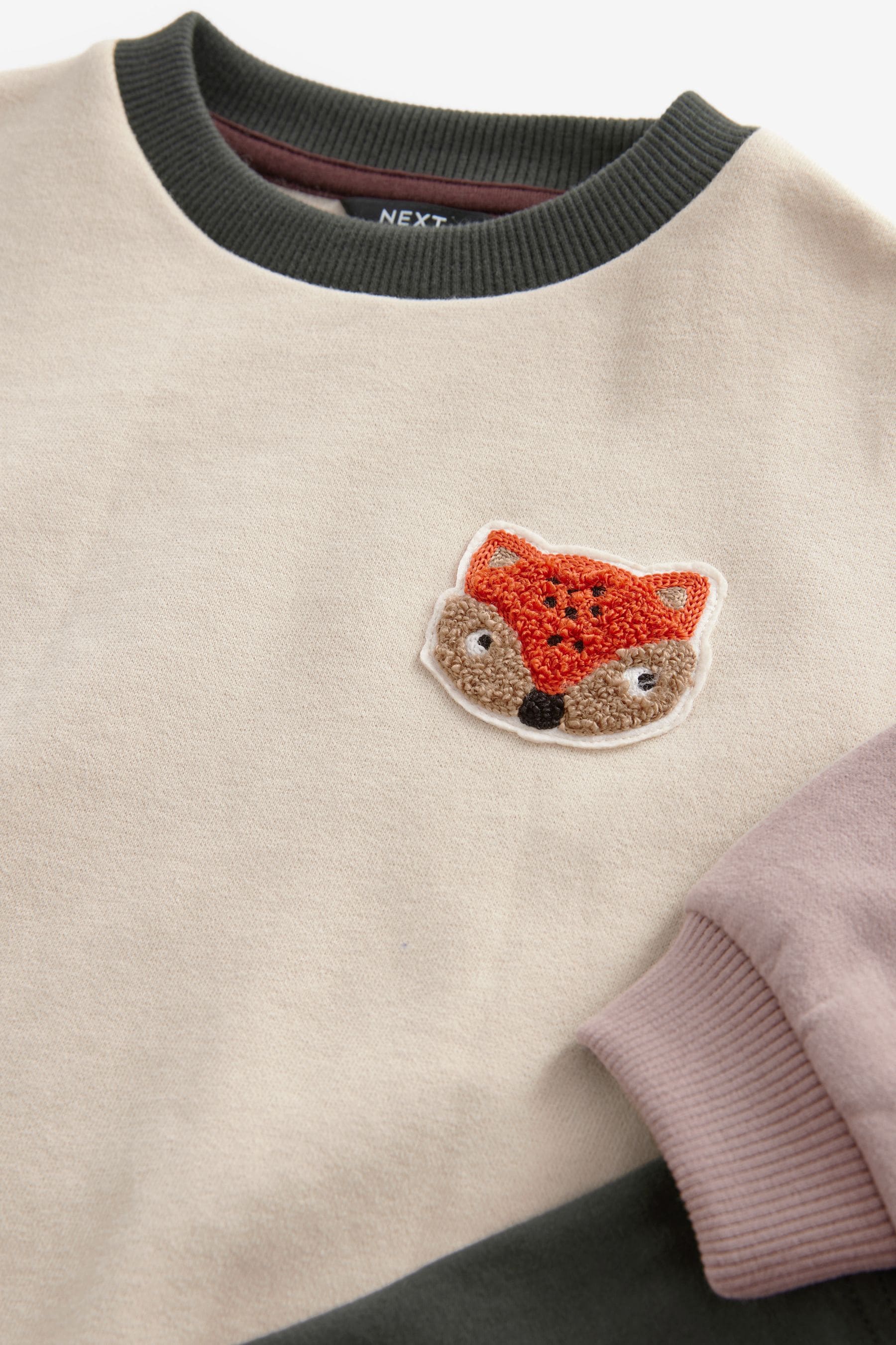 Stone Fox Colourblock Sweatshirt and Leggings Set (3mths-7yrs)