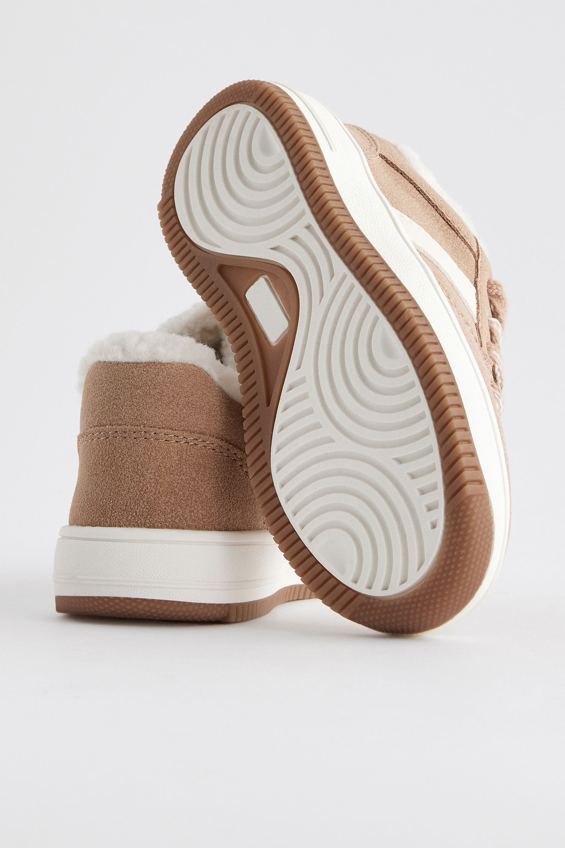 Tan Brown Skate Trainers